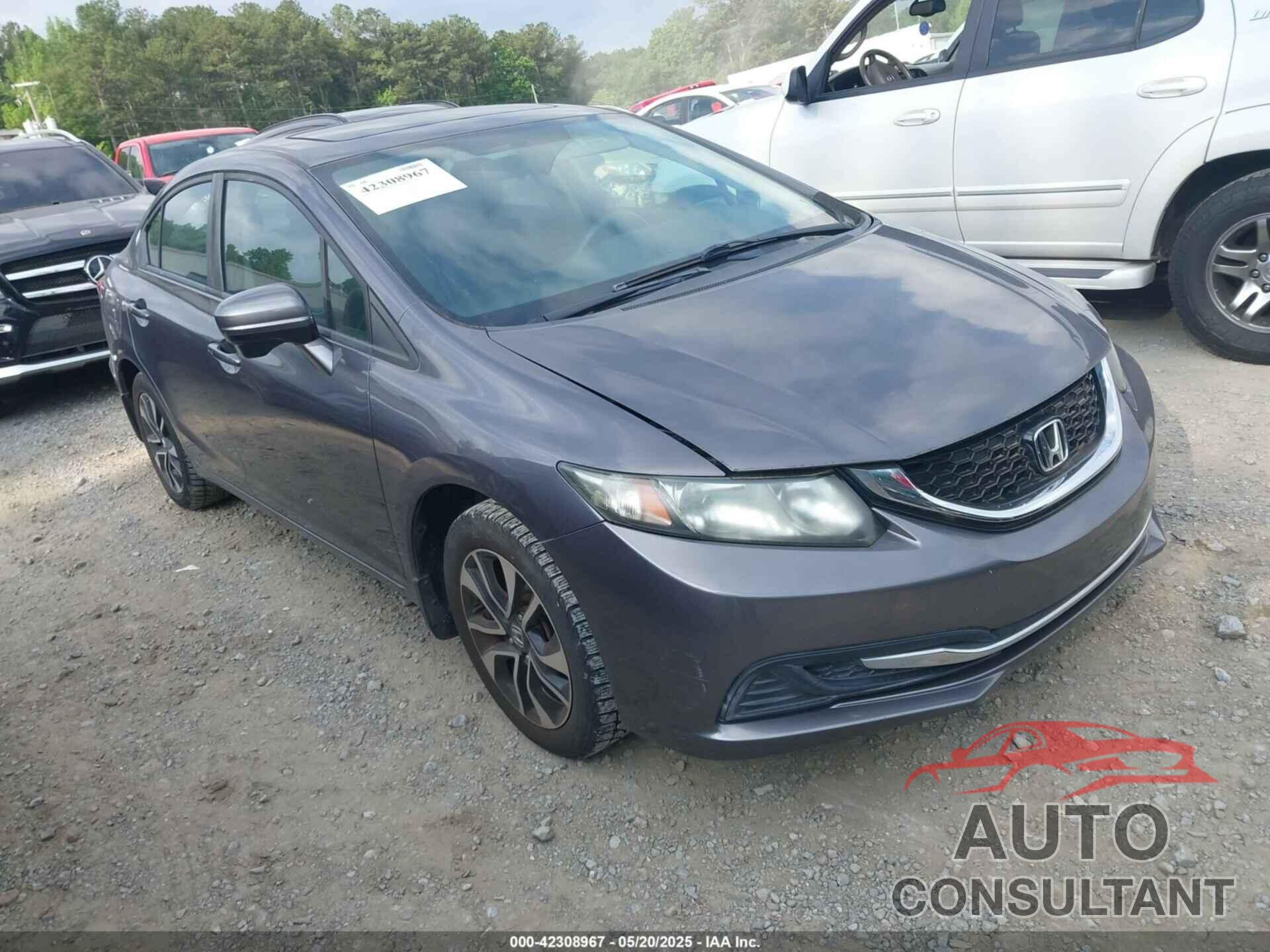 HONDA CIVIC 2015 - 19XFB2F86FE104053