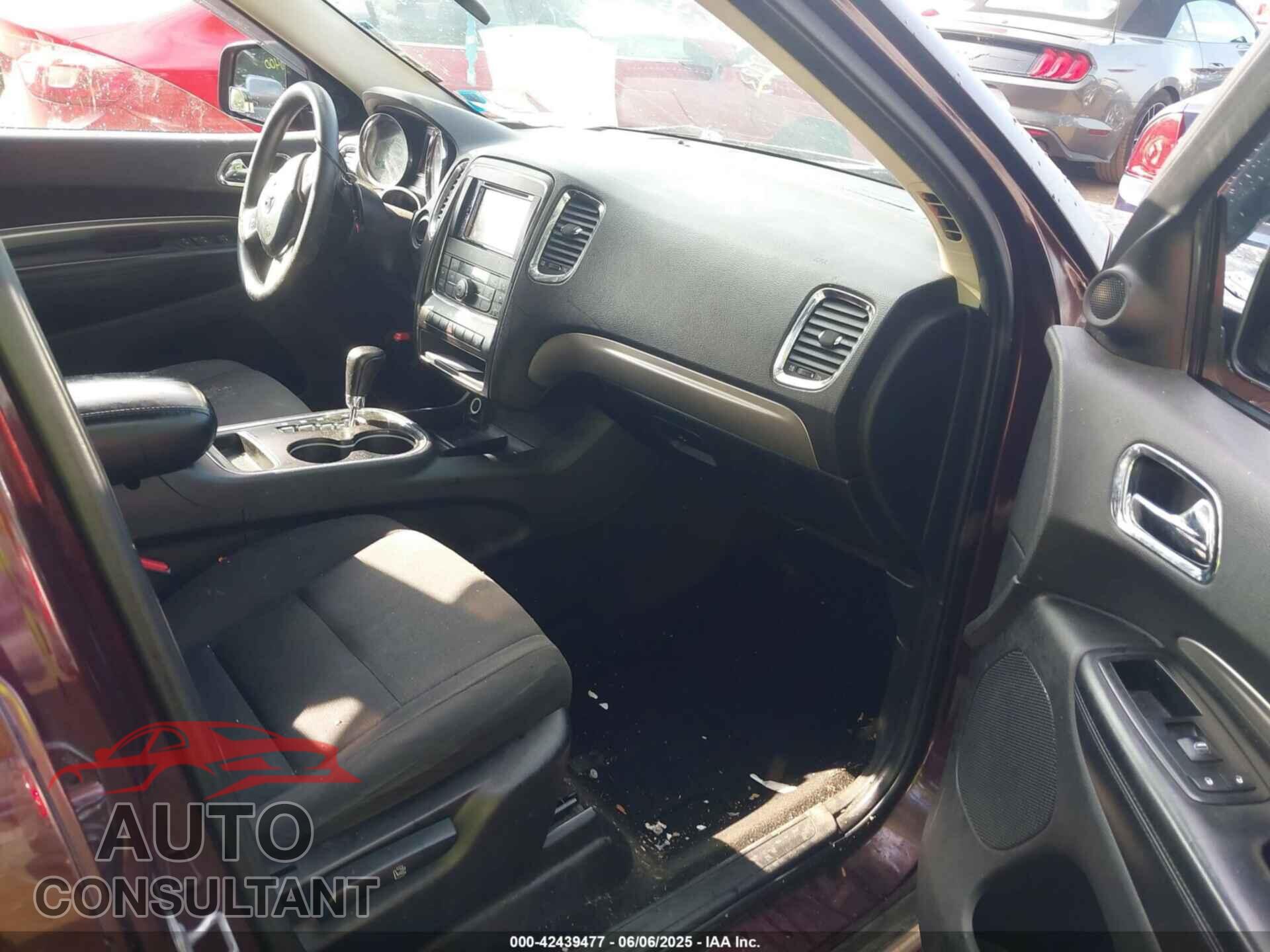 DODGE DURANGO 2012 - 1C4RDJAG5CC172783