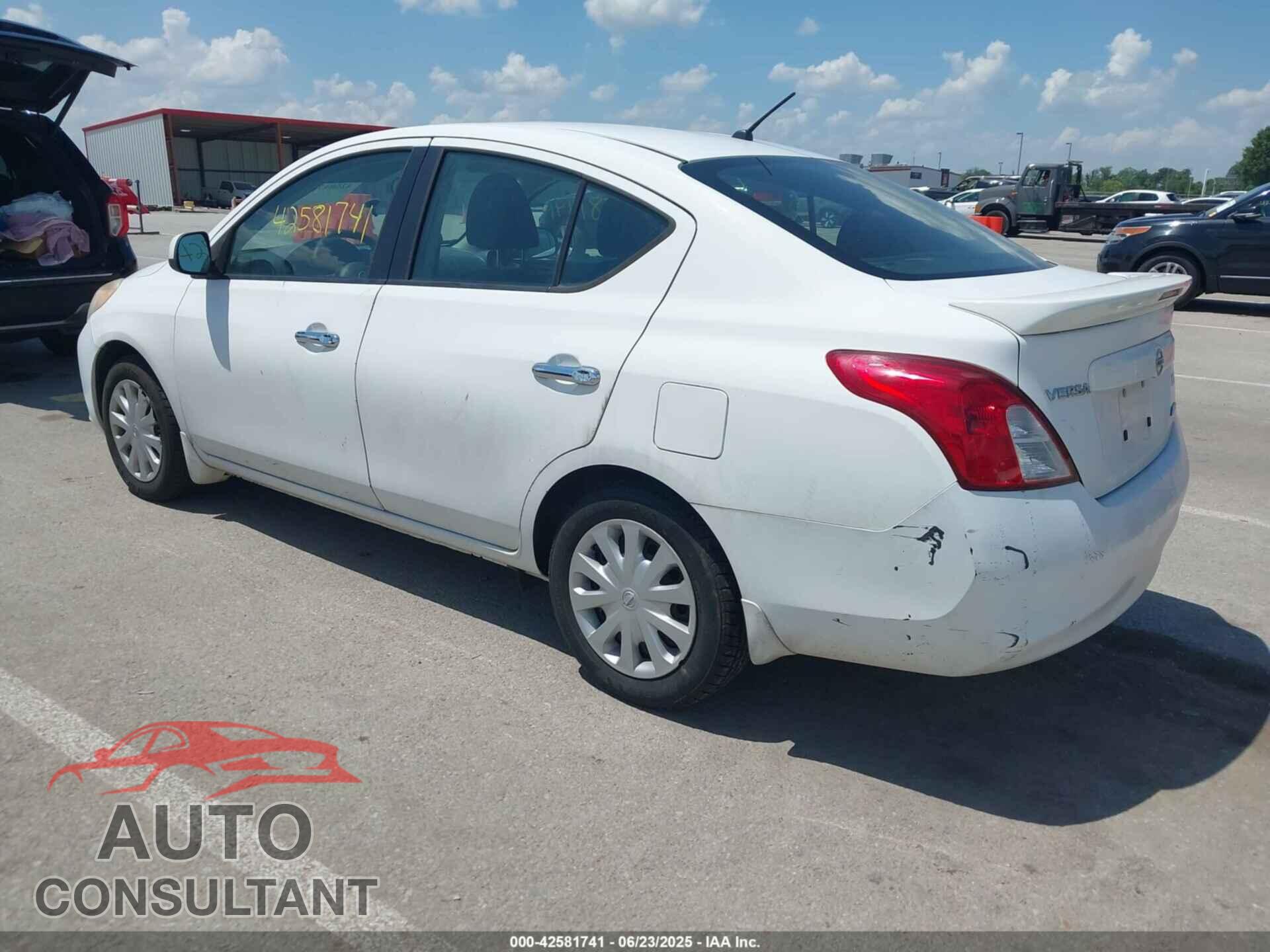 NISSAN VERSA 2013 - 3N1CN7AP5DL862239