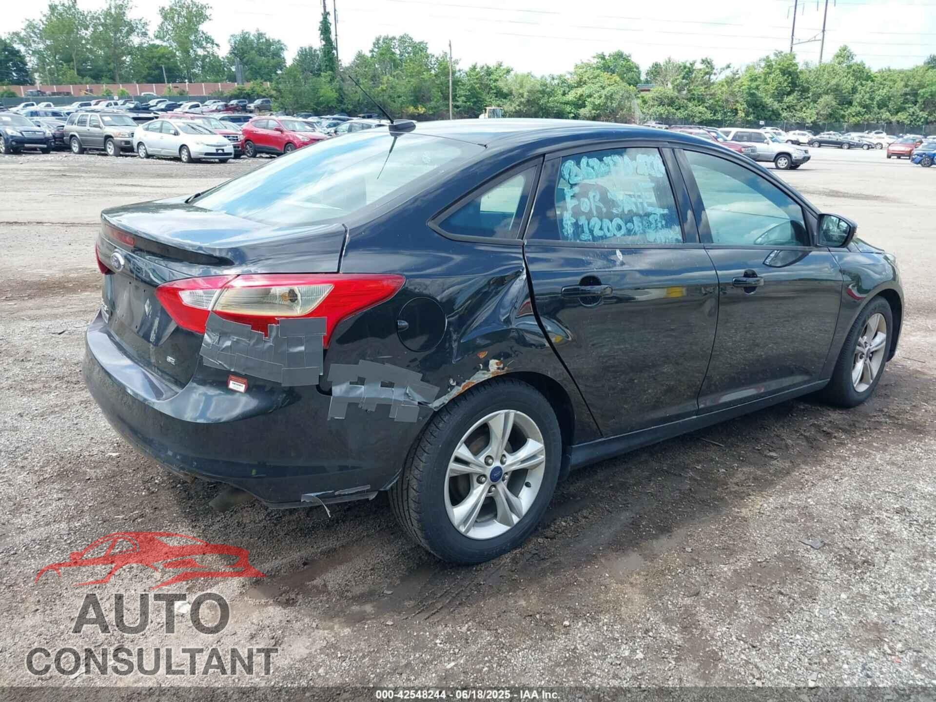 FORD FOCUS 2014 - 1FADP3F23EL307360
