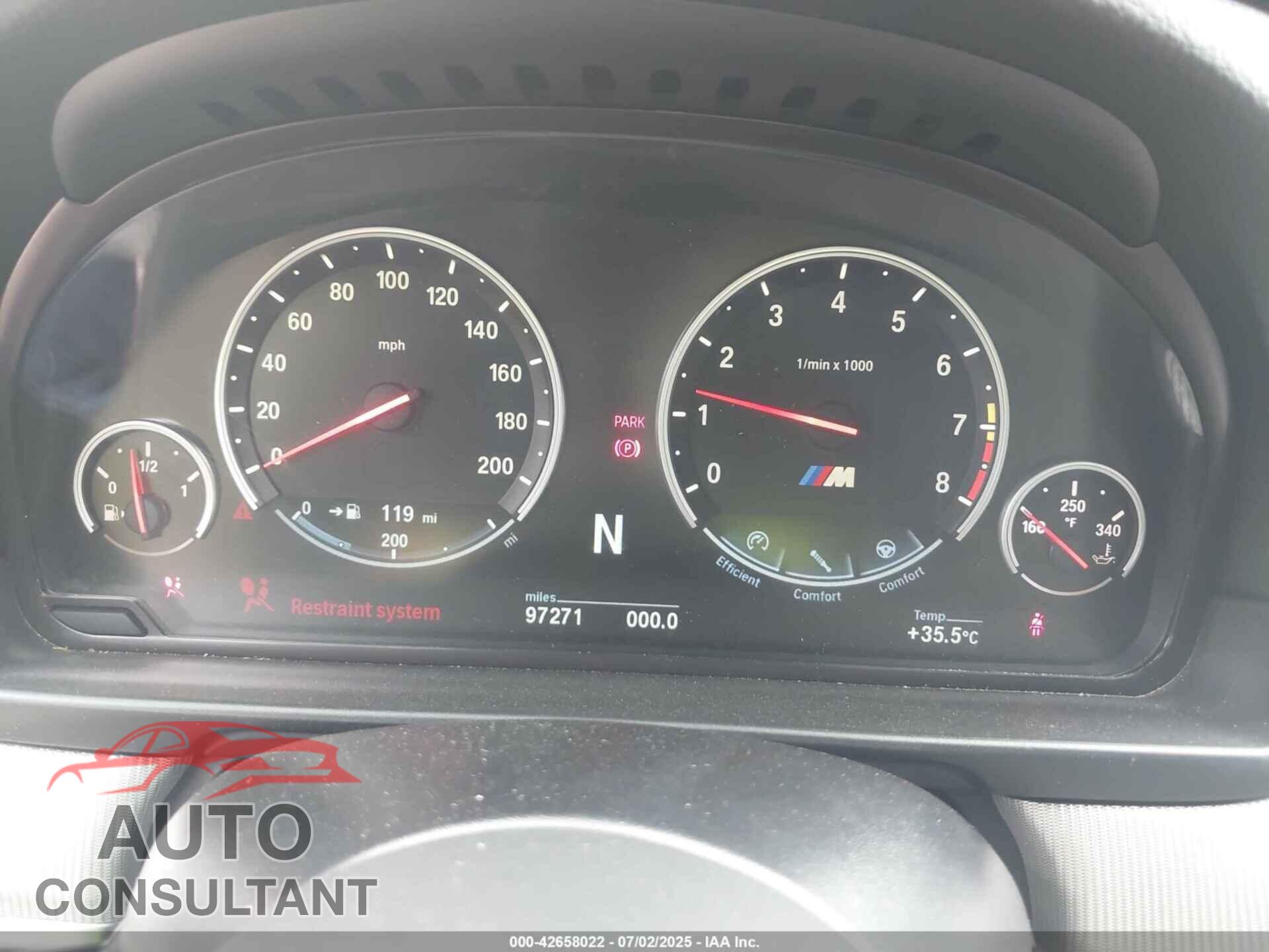 BMW M5 2015 - WBSFV9C54FD594268