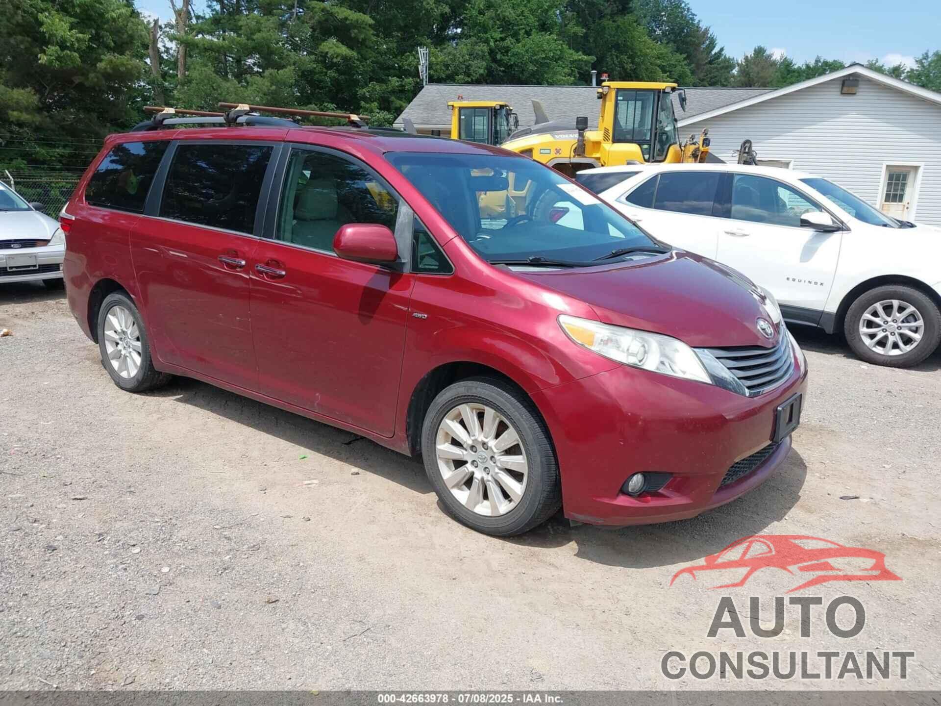 TOYOTA SIENNA 2016 - 5TDDK3DC9GS132893