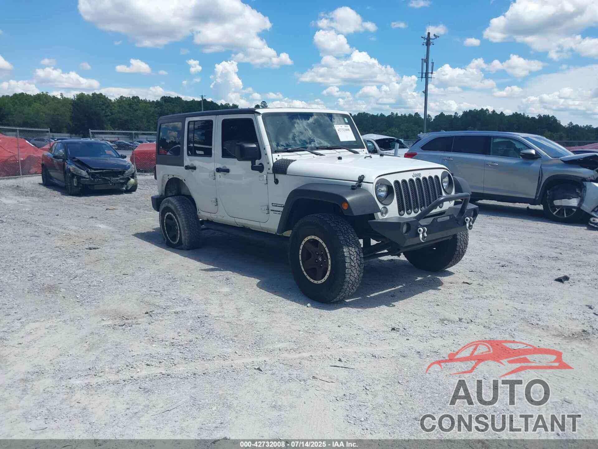 JEEP WRANGLER UNLIMITED 2016 - 1C4BJWDG5GL315546