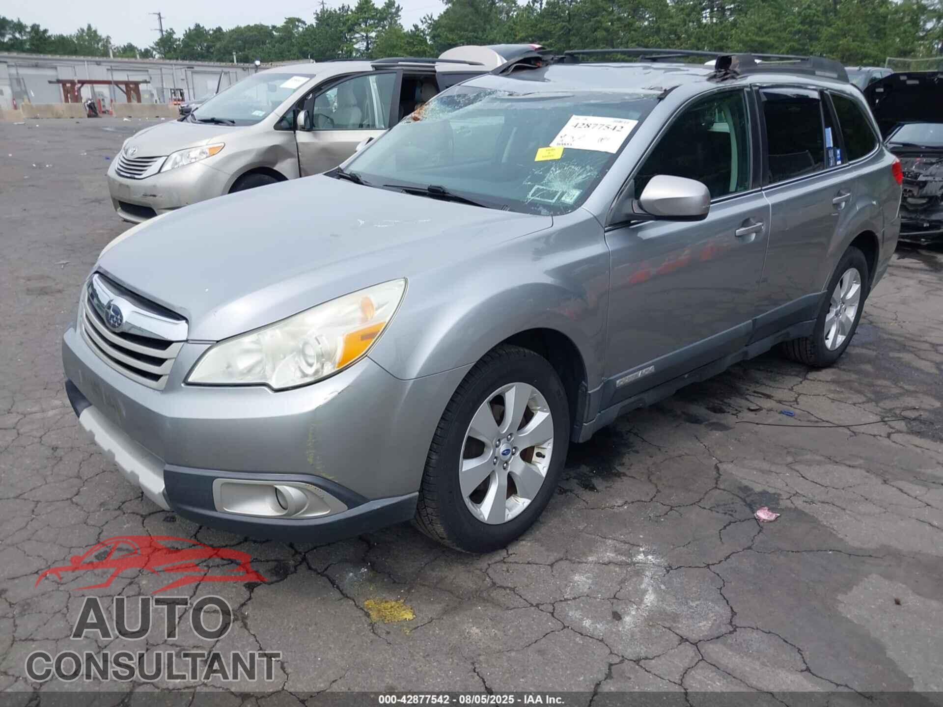 SUBARU OUTBACK 2011 - 4S4BRBJC3B3429729
