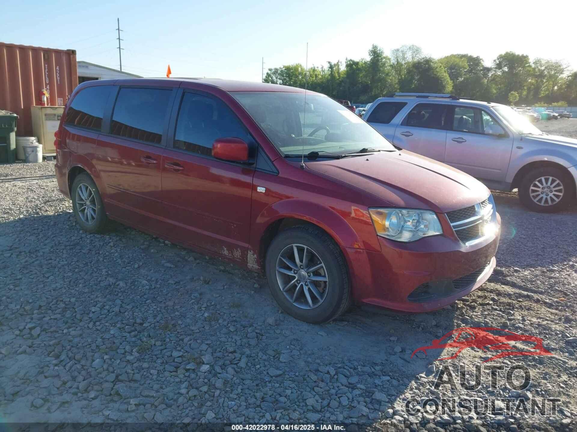DODGE GRAND CARAVAN 2014 - 2C4RDGBG5ER376866