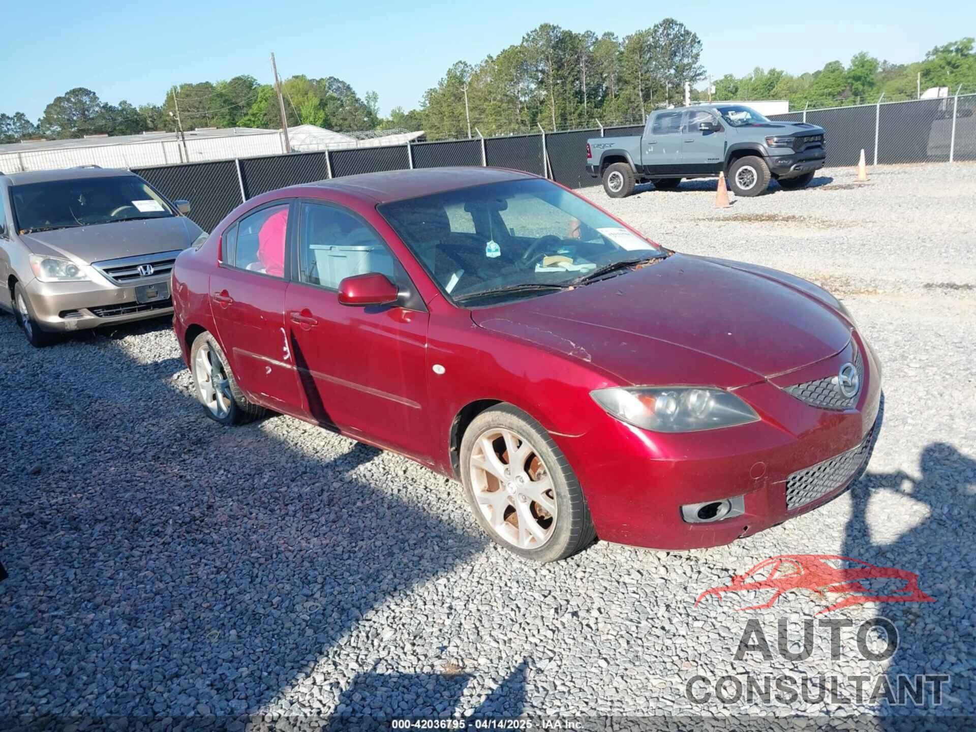 MAZDA MAZDA3 2009 - JM1BK32G191240423