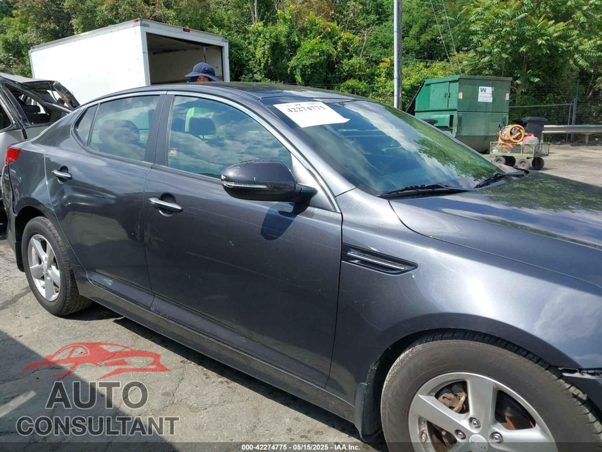 KIA OPTIMA 2015 - KNAGM4A71F5632181