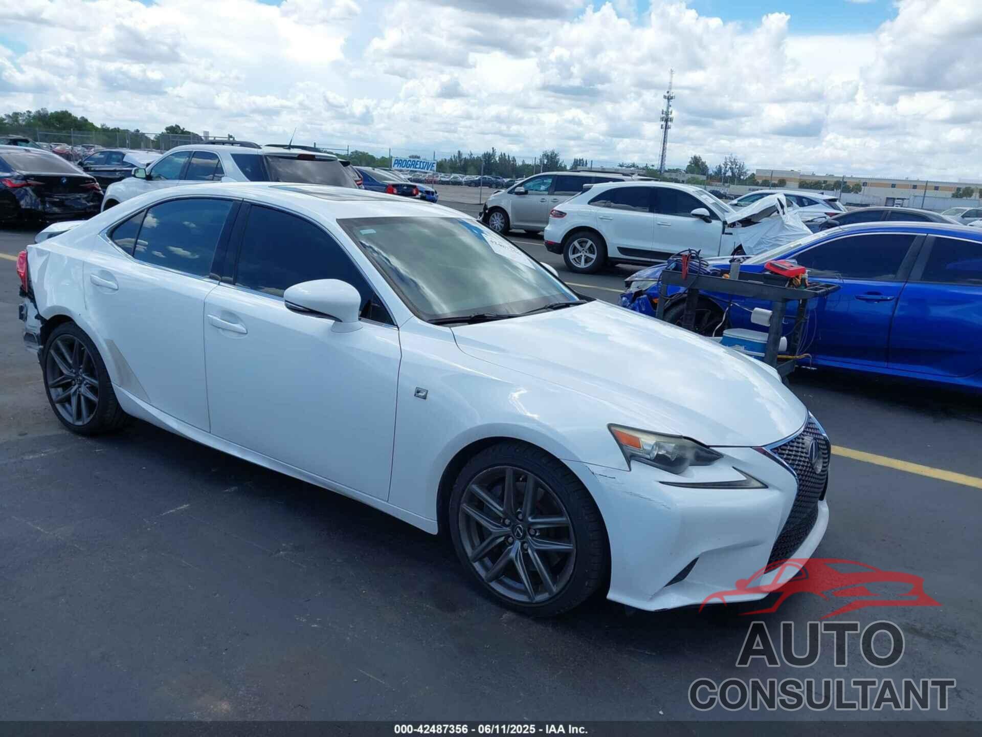 LEXUS IS 350 2014 - JTHBE1D29E5000826
