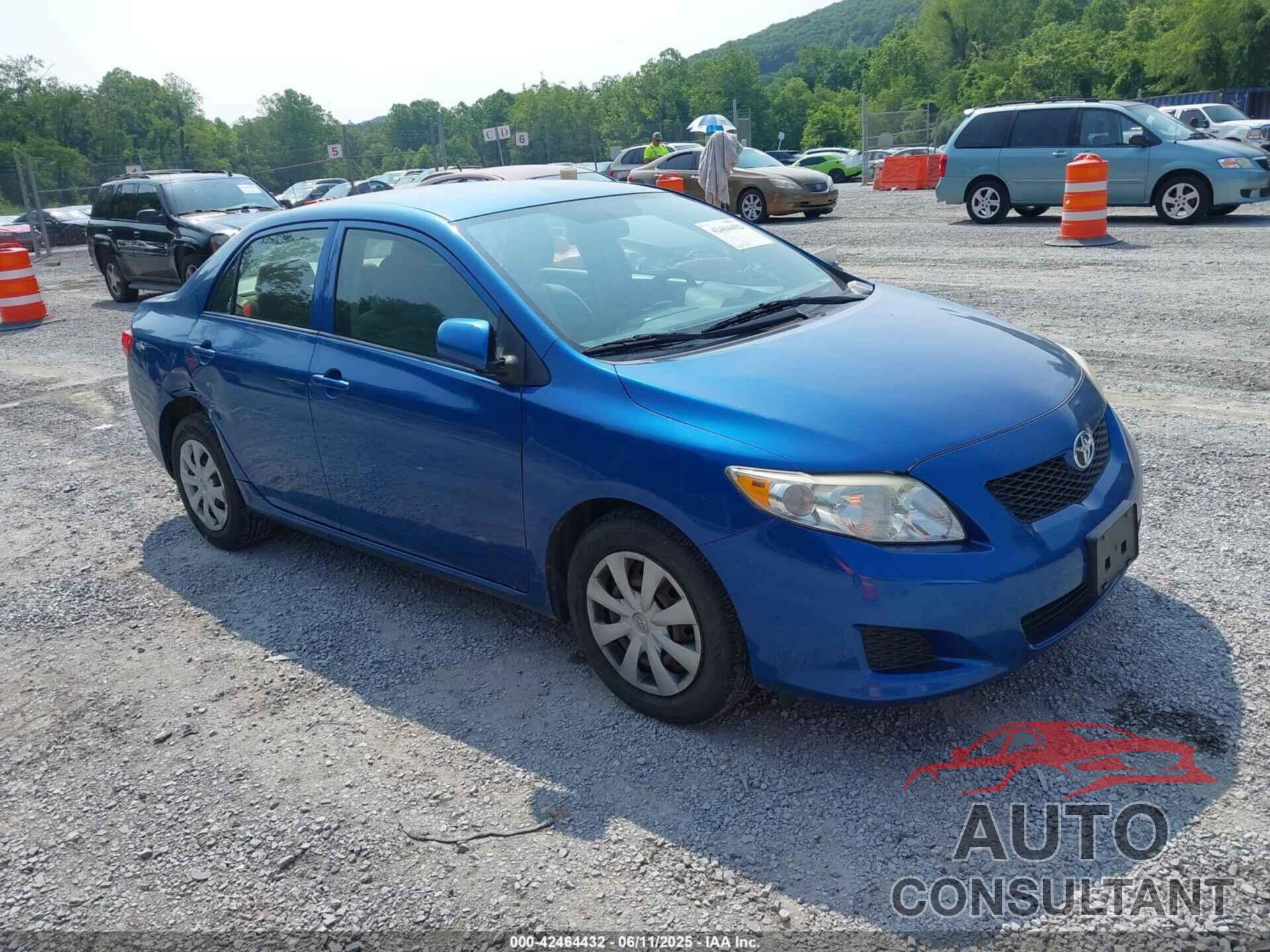 TOYOTA COROLLA 2009 - JTDBL40E099022754