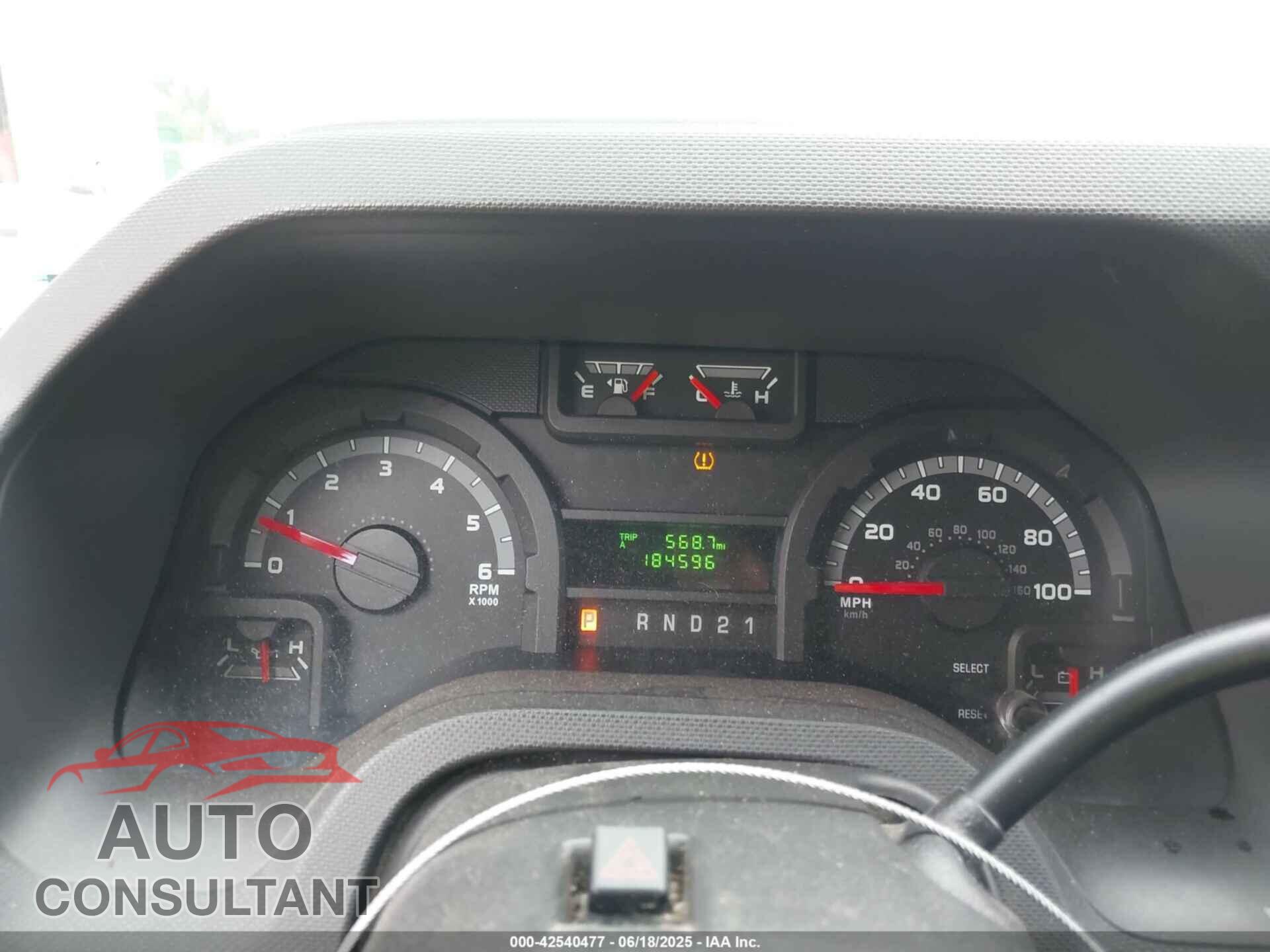 FORD E-150 2011 - 1FTNE1EW0BDA33523