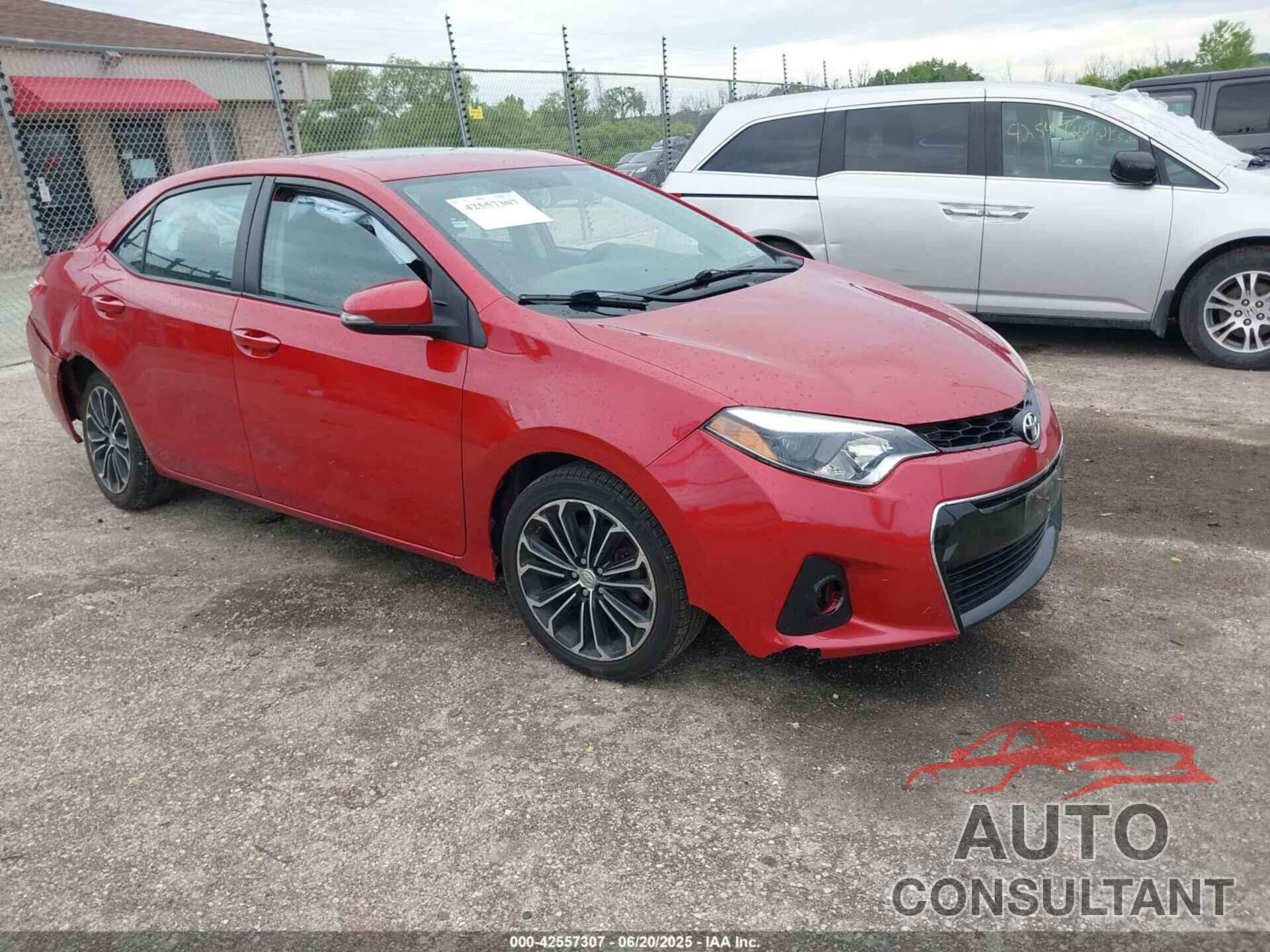 TOYOTA COROLLA 2015 - 2T1BURHE1FC440275