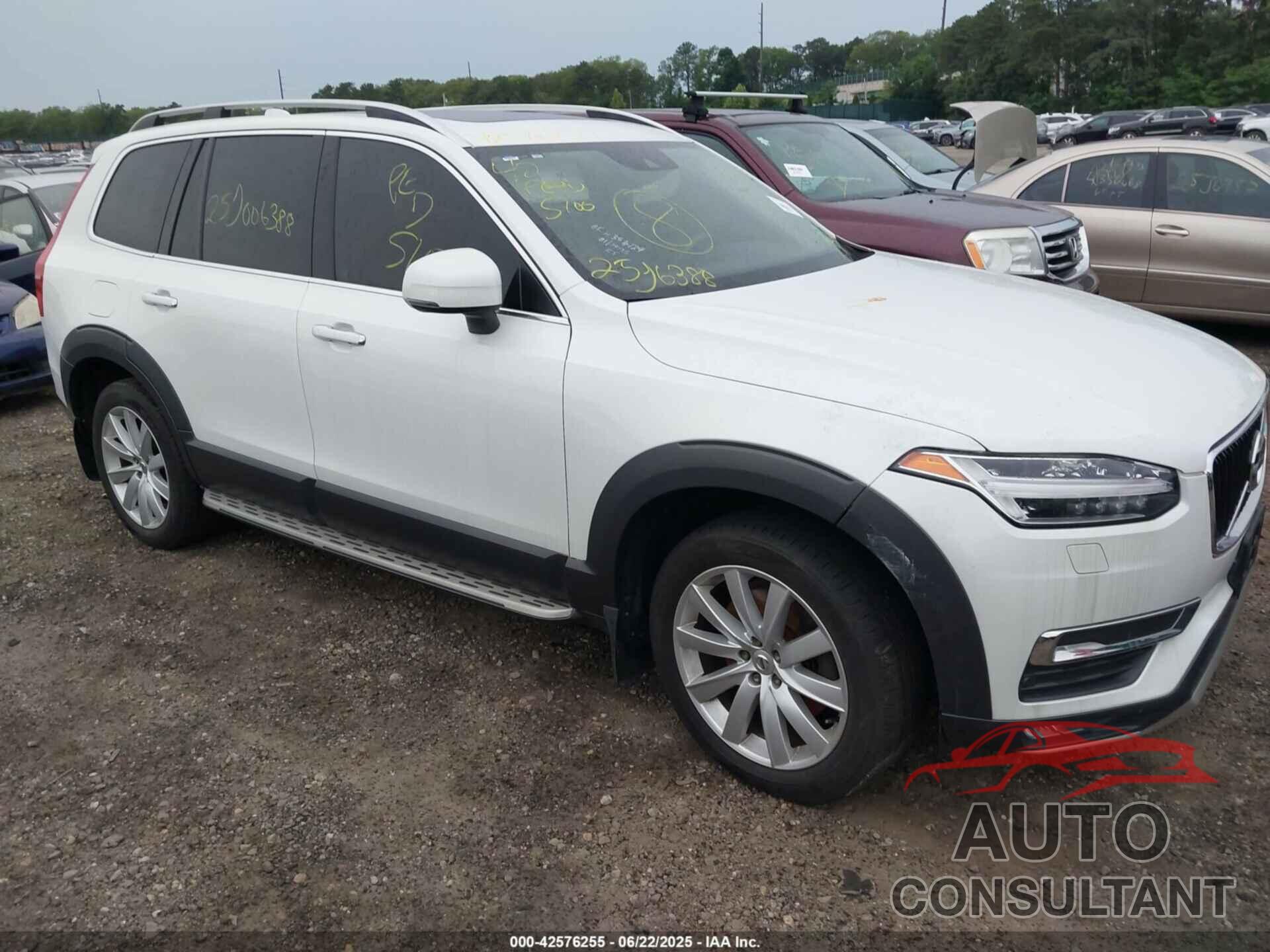 VOLVO XC90 2016 - YV4A22PK3G1018155