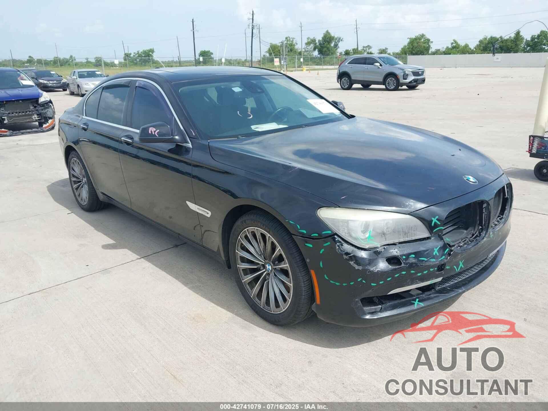 BMW 740I 2012 - WBAKA4C5XCC613389