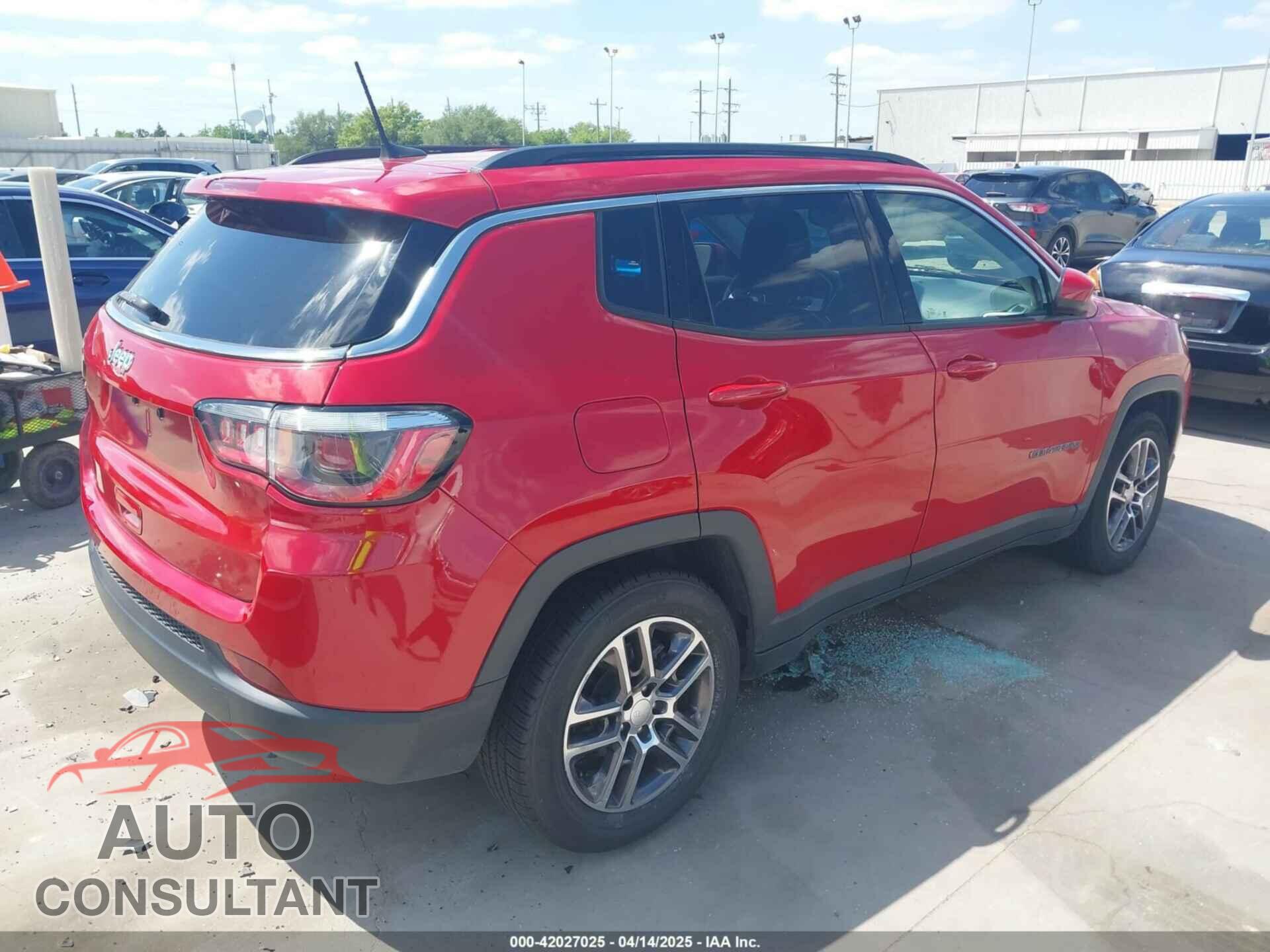 JEEP NEW COMPASS 2017 - 3C4NJCBB2HT668657
