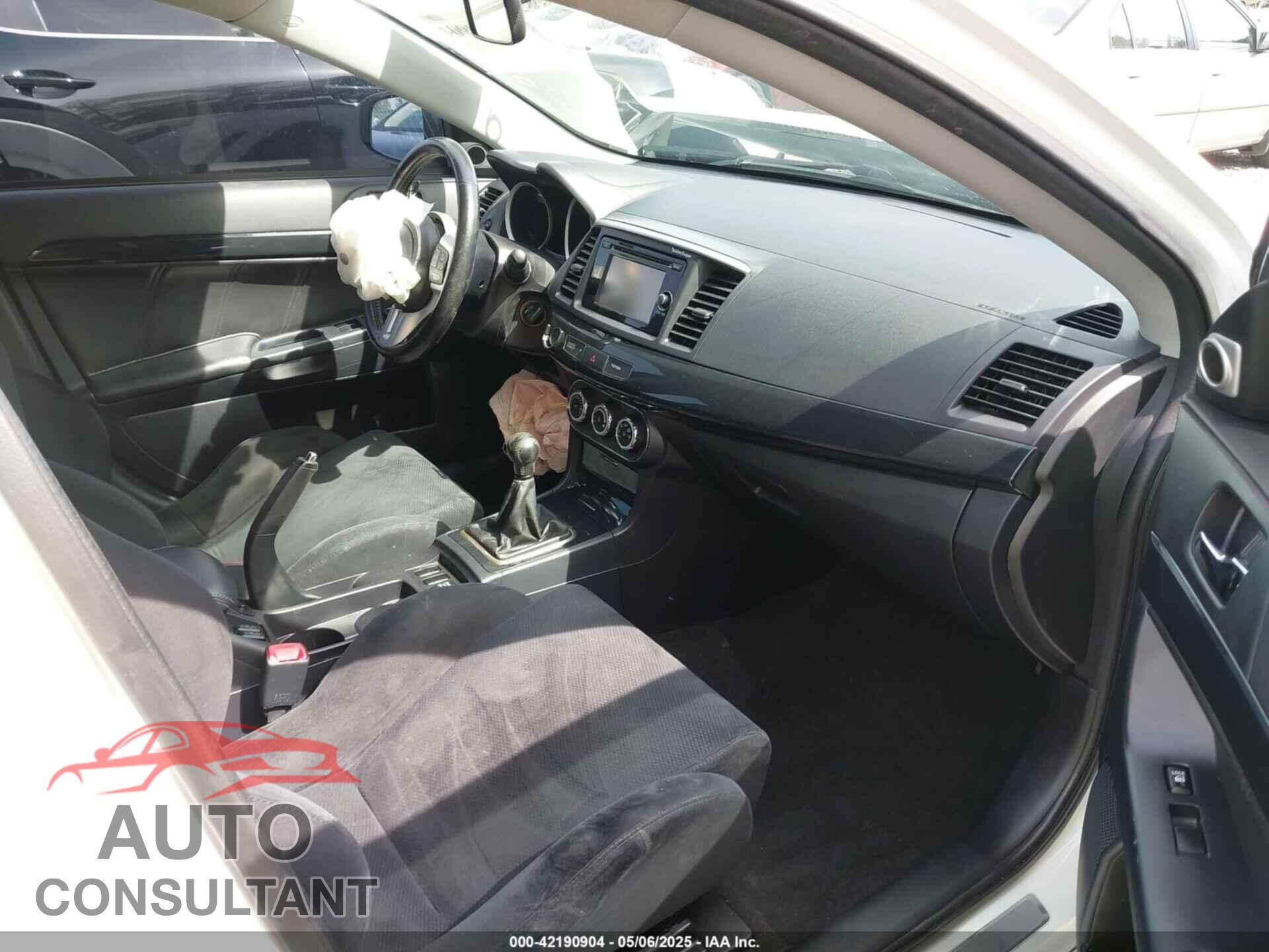 MITSUBISHI LANCER EVOLUTION 2015 - JA32W8FV4FU025461