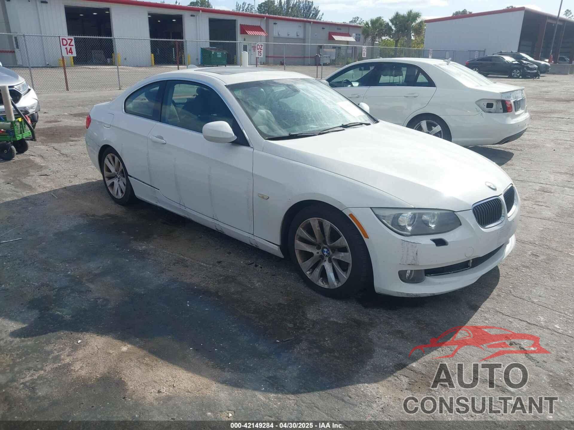 BMW 328I 2011 - WBAKE5C54BE429546