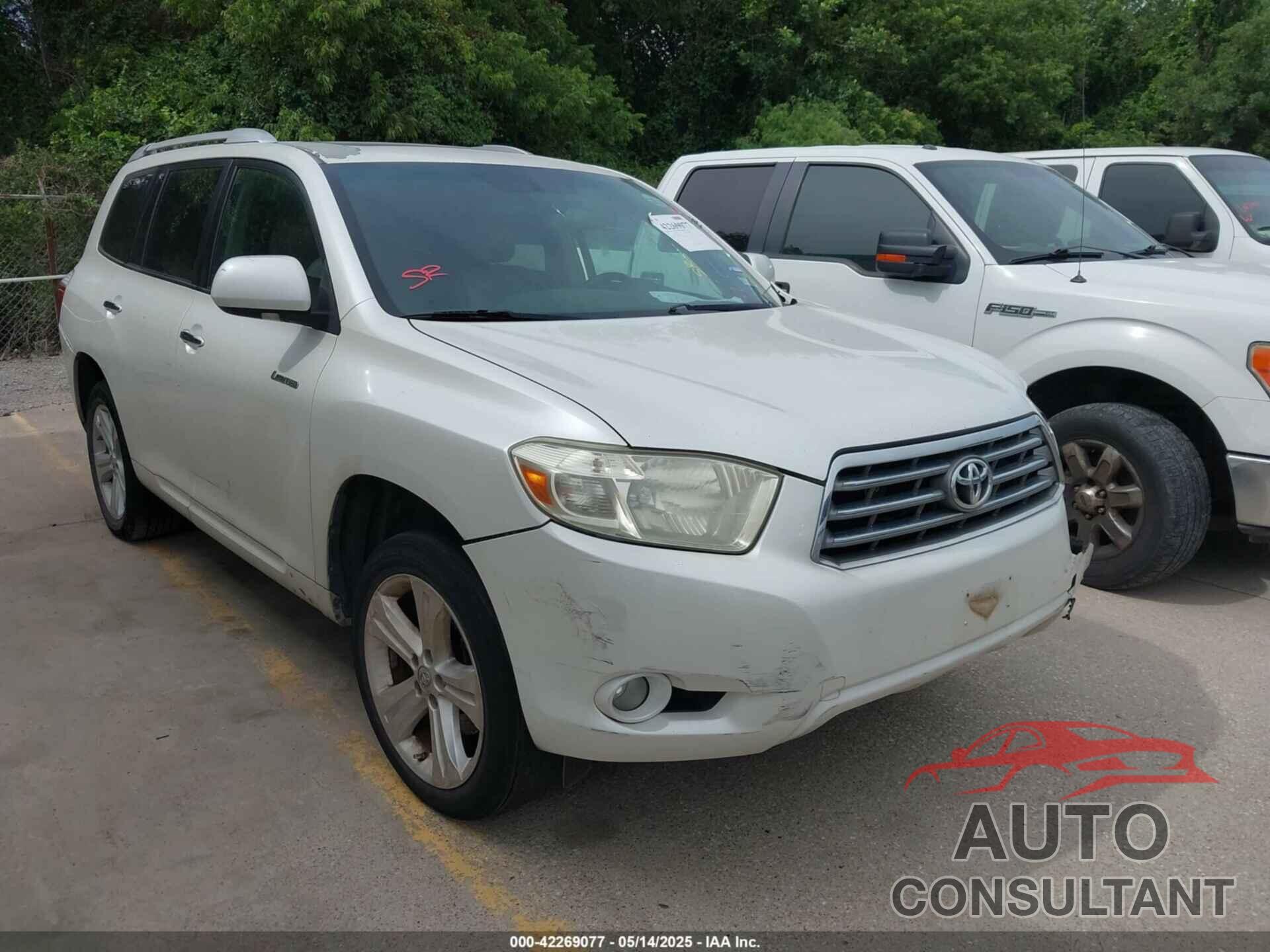 TOYOTA HIGHLANDER 2010 - 5TDDK3EH7AS012365