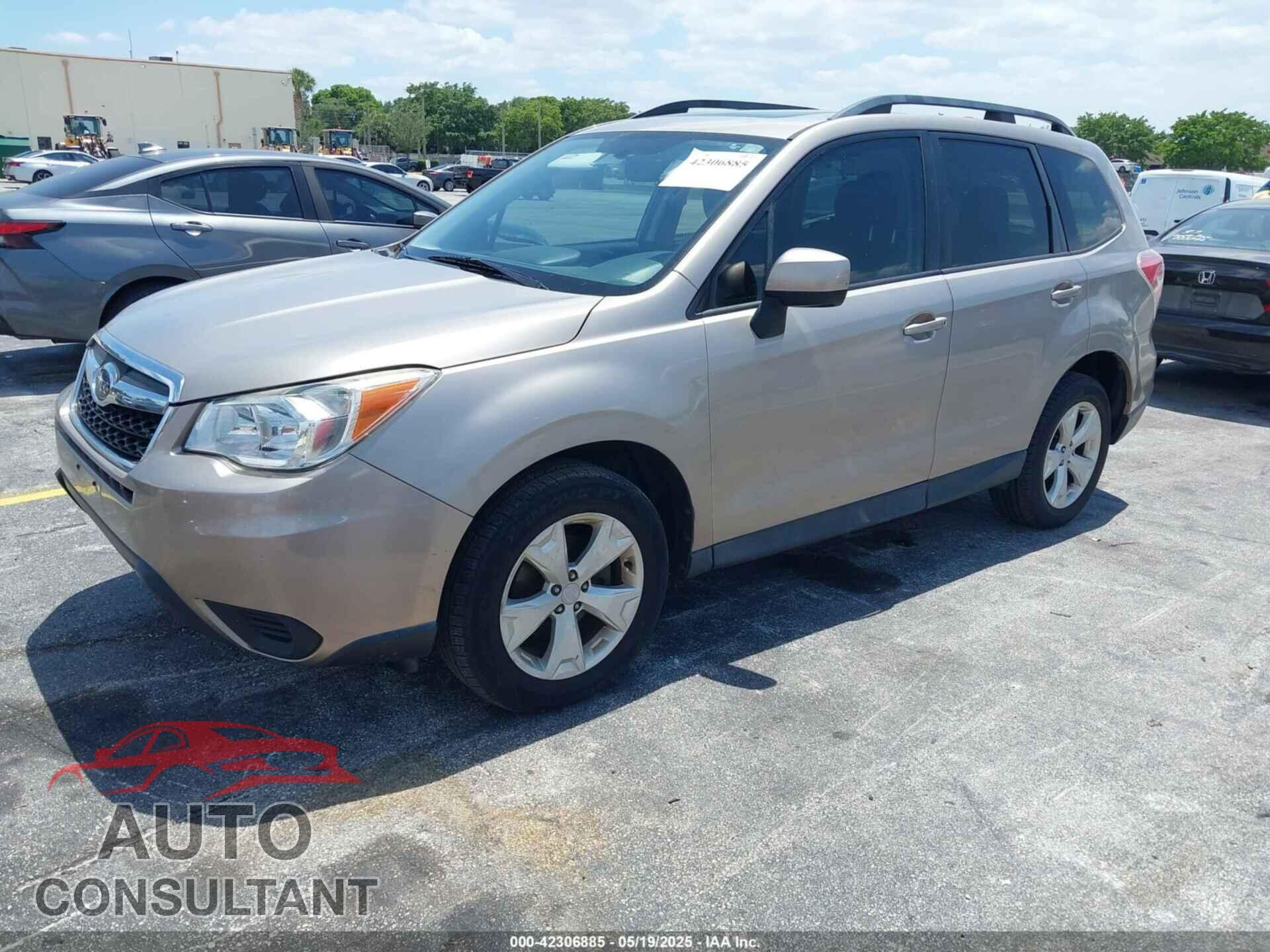 SUBARU FORESTER 2016 - JF2SJADC4GH418798
