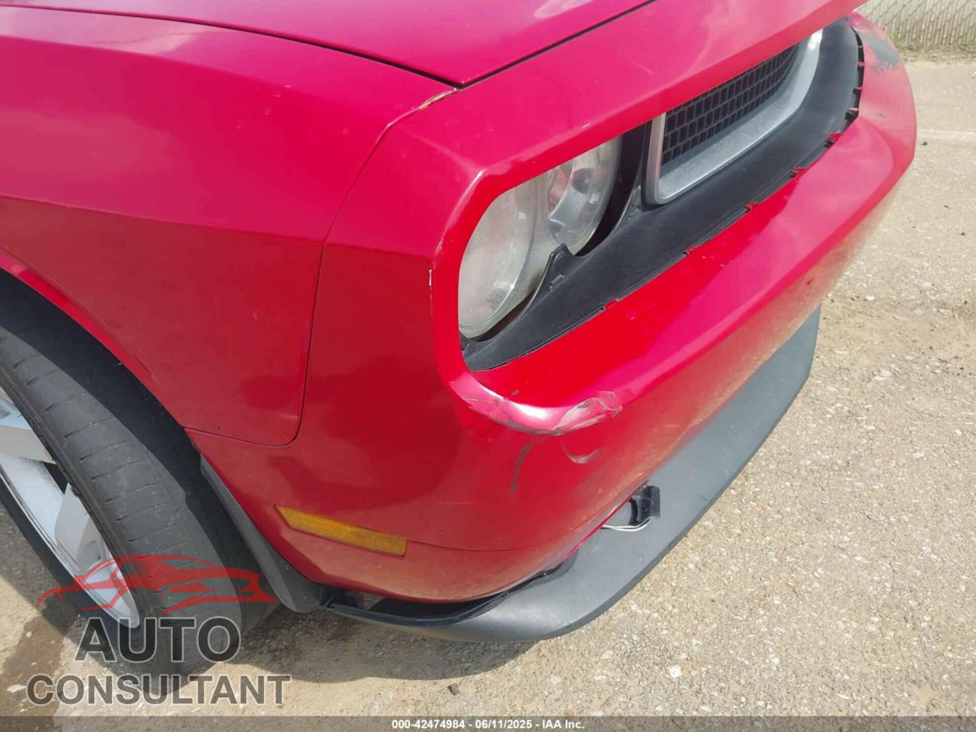 DODGE CHALLENGER 2013 - 2C3CDYAG7DH540401