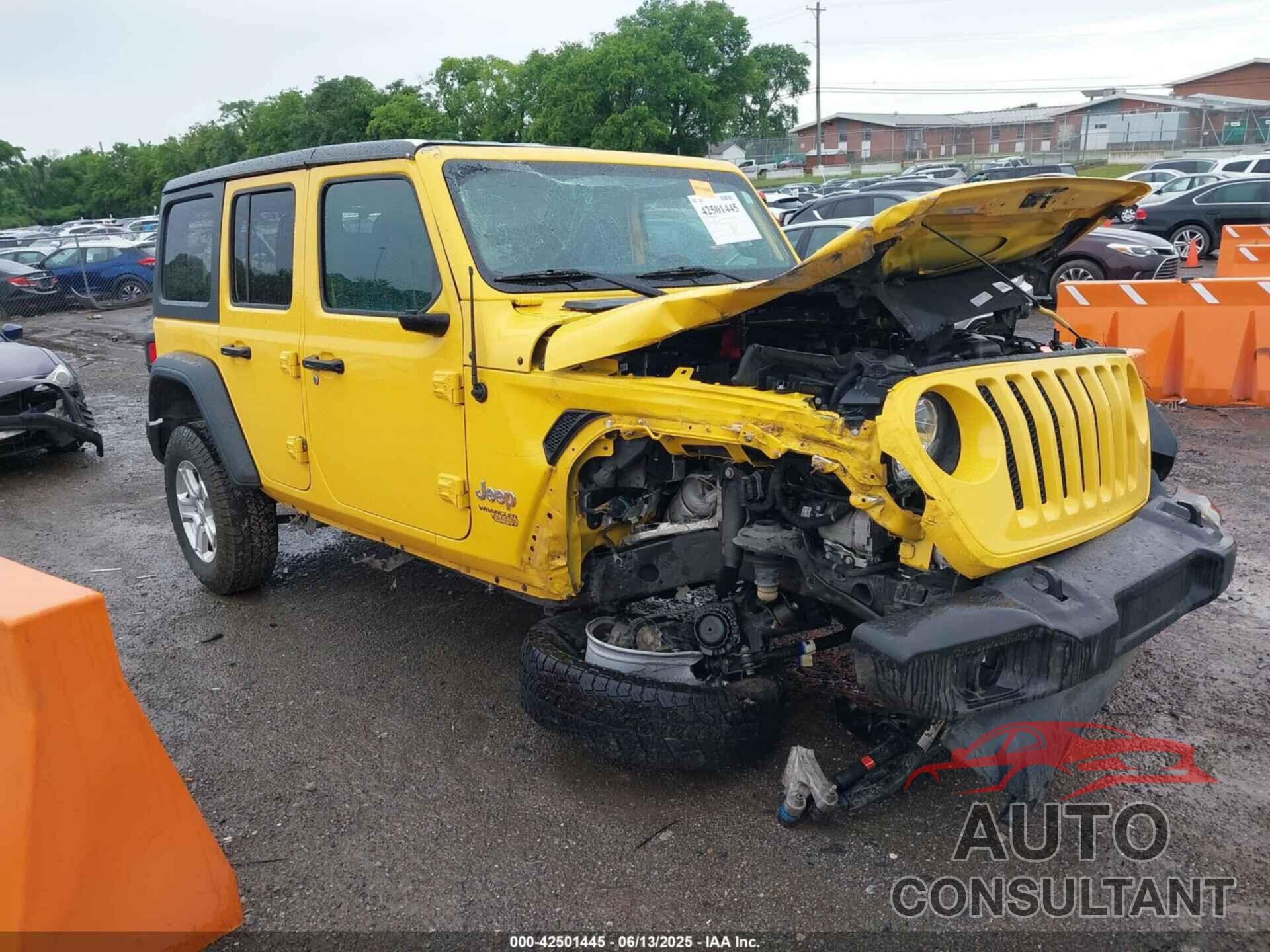 JEEP WRANGLER UNLIMITED 2019 - 1C4HJXDG2KW565673