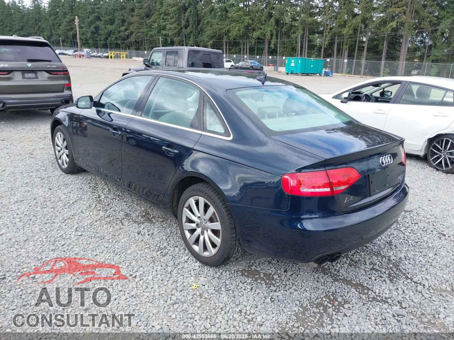 AUDI A4 2011 - WAUFFAFL0BN052070
