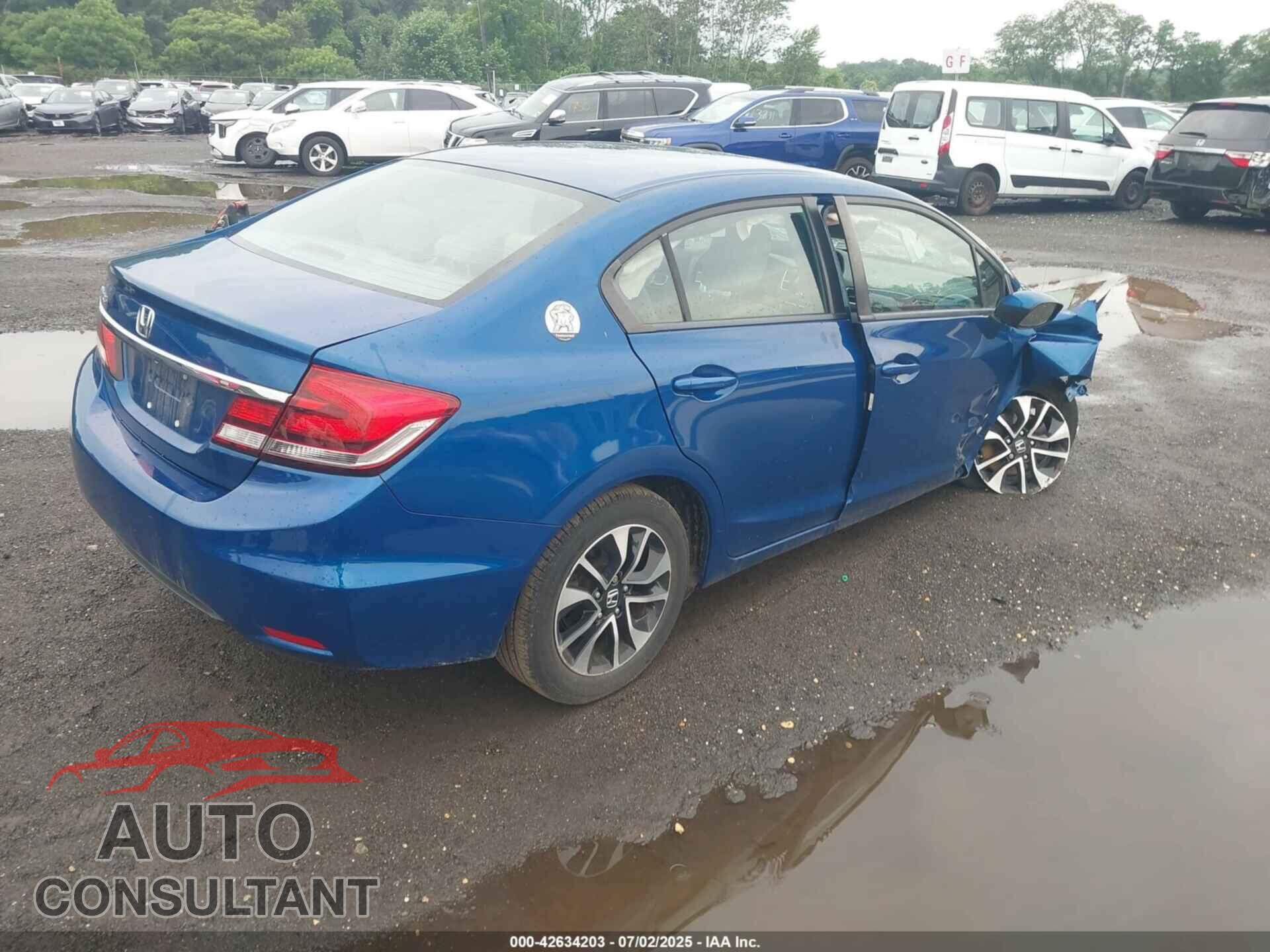 HONDA CIVIC 2013 - 2HGFB2F95DH540792