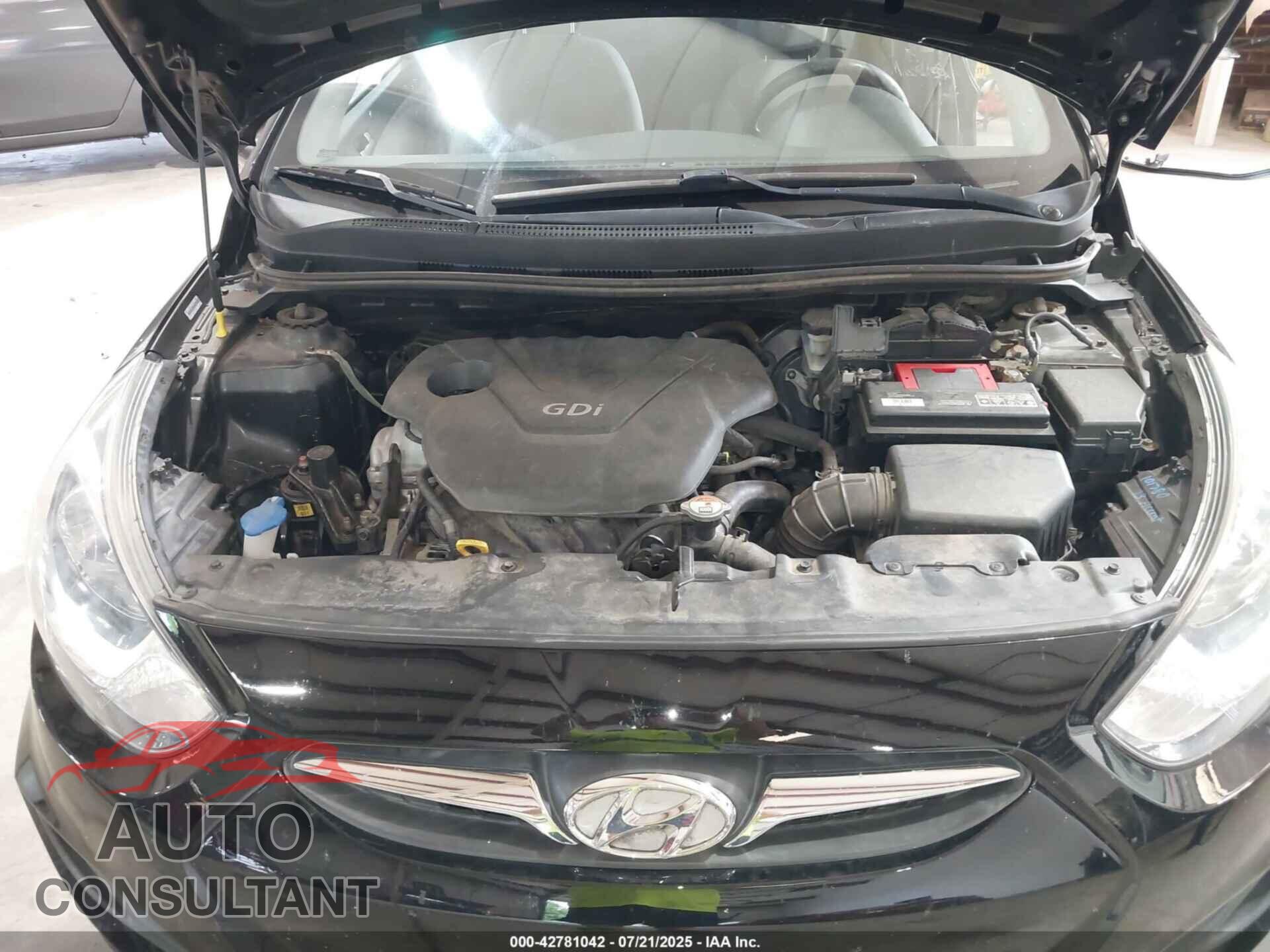 HYUNDAI ACCENT 2014 - KMHCT5AE4EU152791