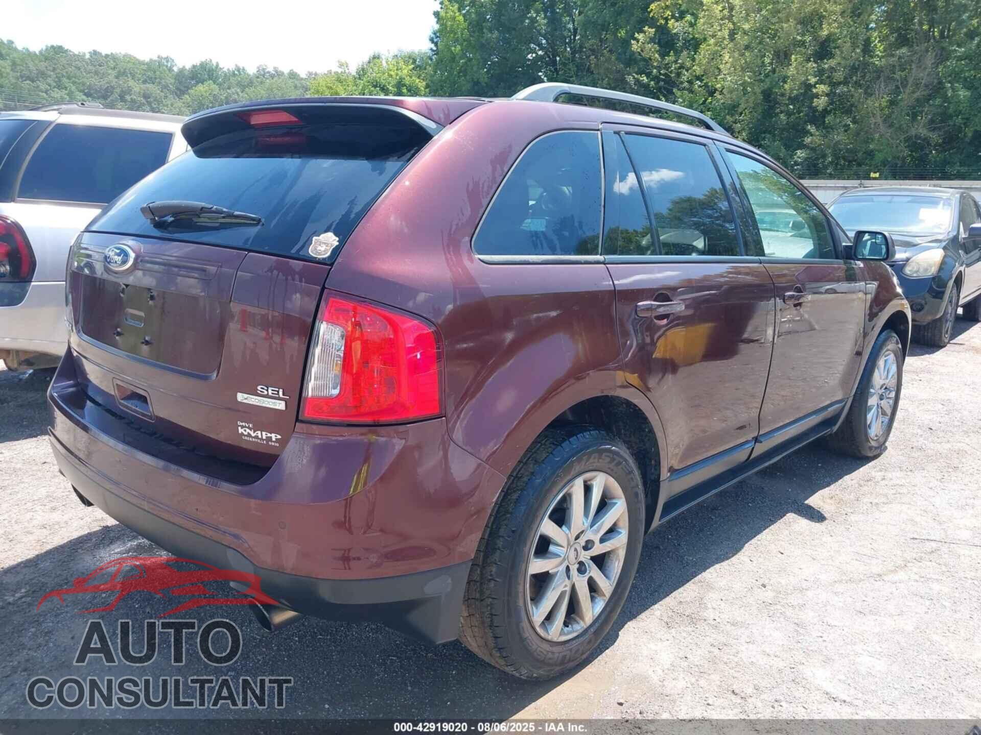 FORD EDGE 2012 - 2FMDK3J91CBA79428