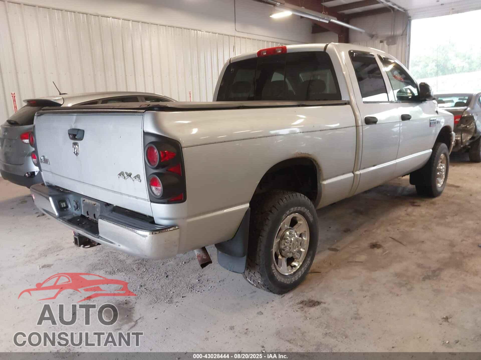 DODGE RAM 2500 2009 - 3D7KS28T09G561424