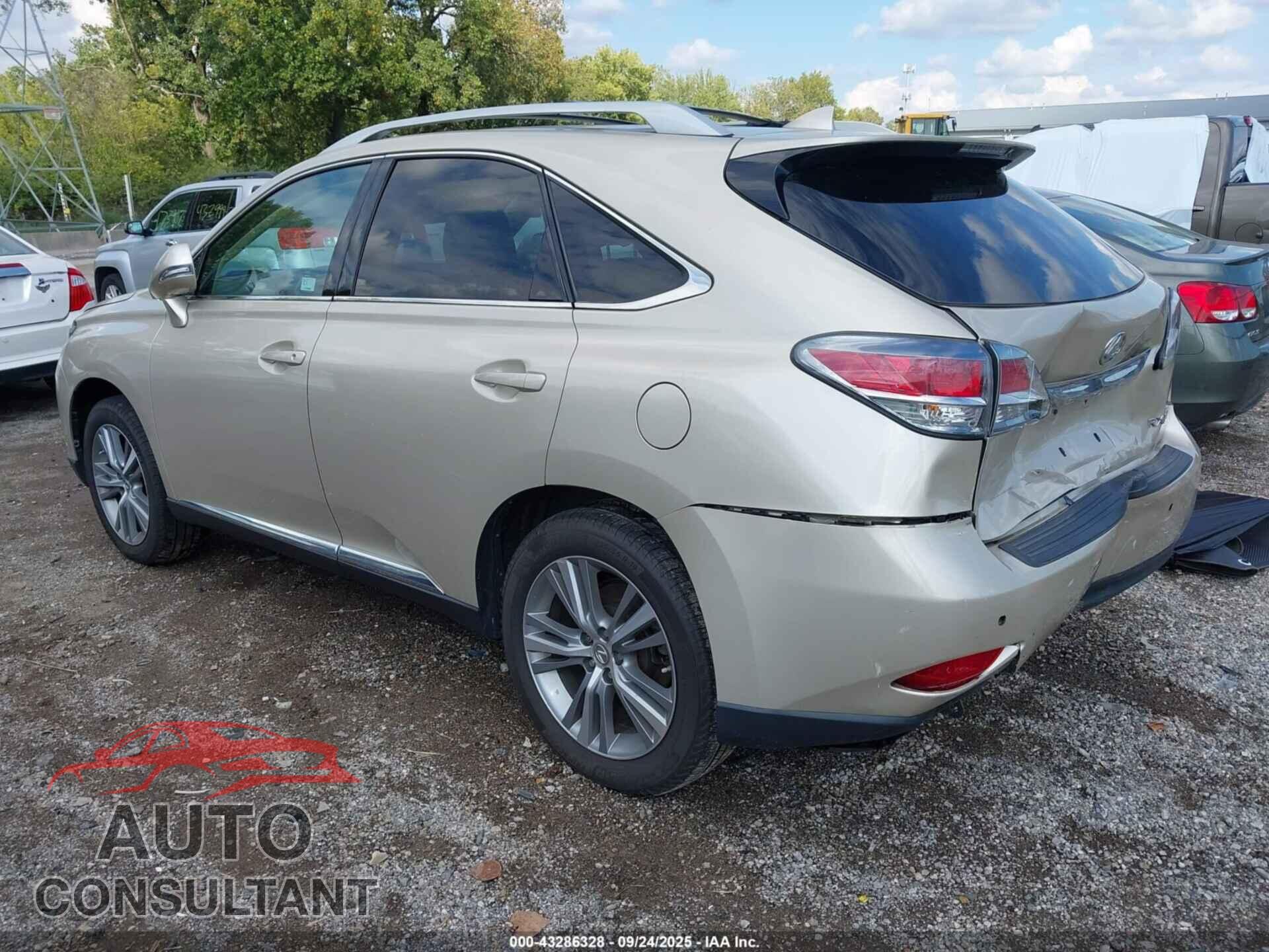 LEXUS RX 350 2015 - 2T2BK1BA2FC335771
