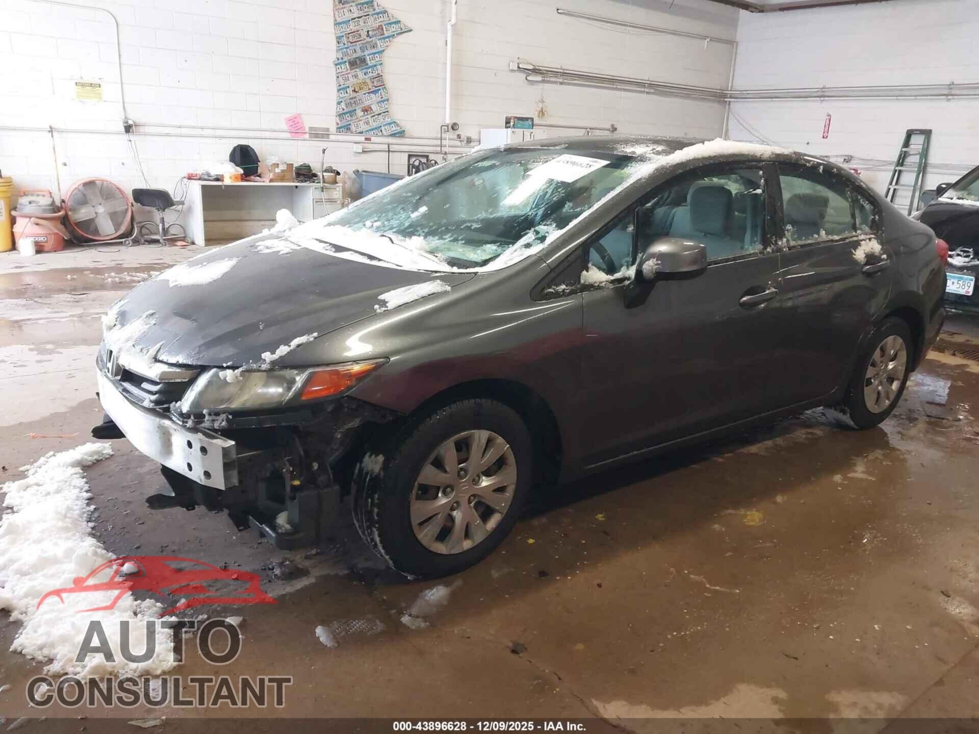 HONDA CIVIC 2012 - 2HGFB2F51CH611658