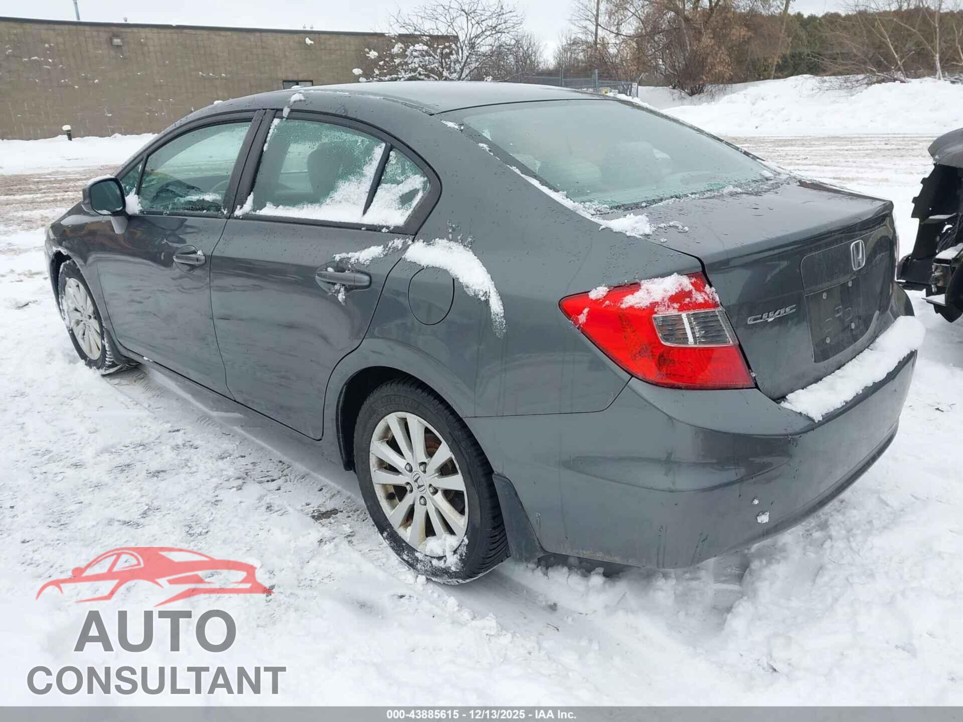 HONDA CIVIC 2012 - 2HGFB2F81CH519914