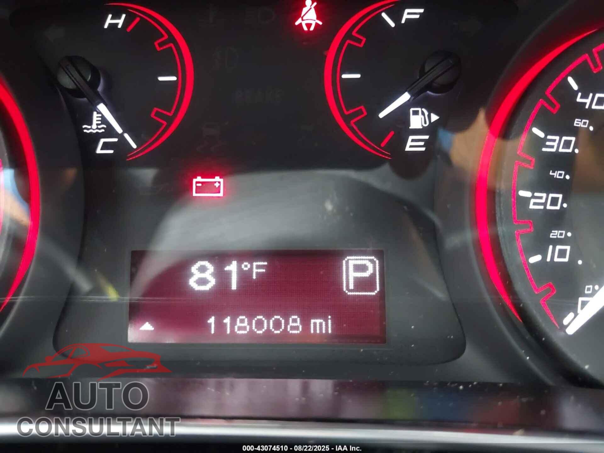 DODGE DART 2015 - 1C3CDFBB3FD123705