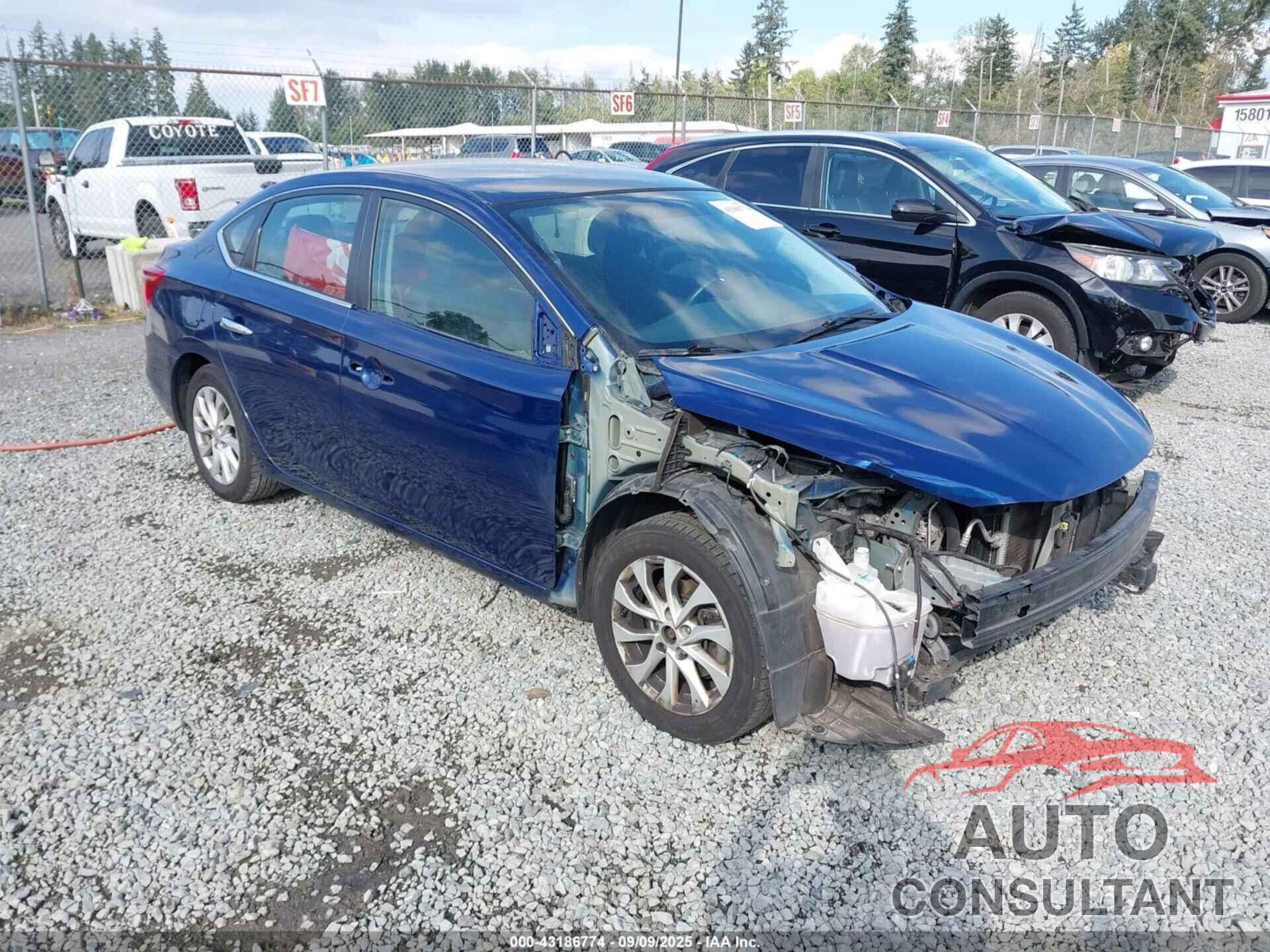 NISSAN SENTRA 2018 - 3N1AB7APXJY249239