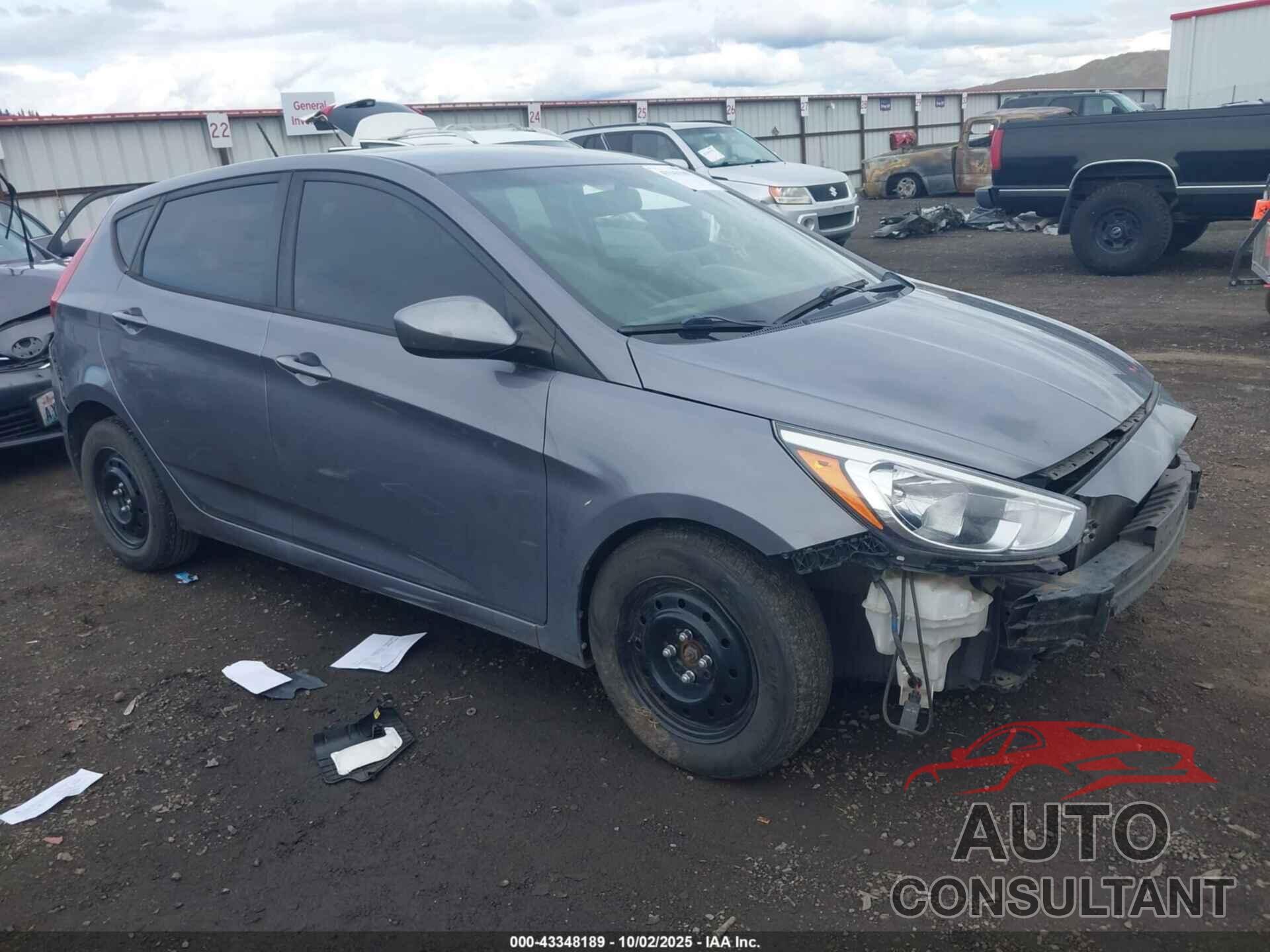HYUNDAI ACCENT 2016 - KMHCT5AE7GU293891