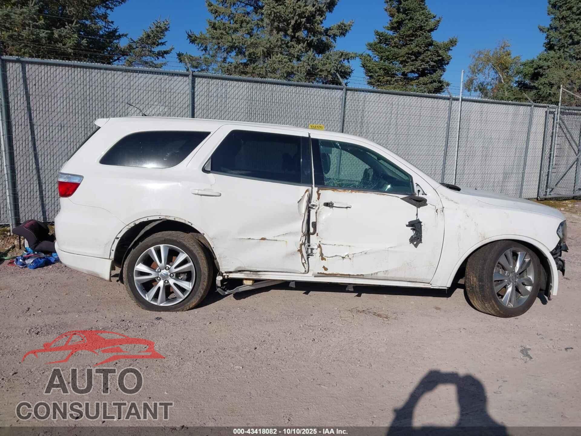 DODGE DURANGO 2011 - 1D4SE6GT1BC682923