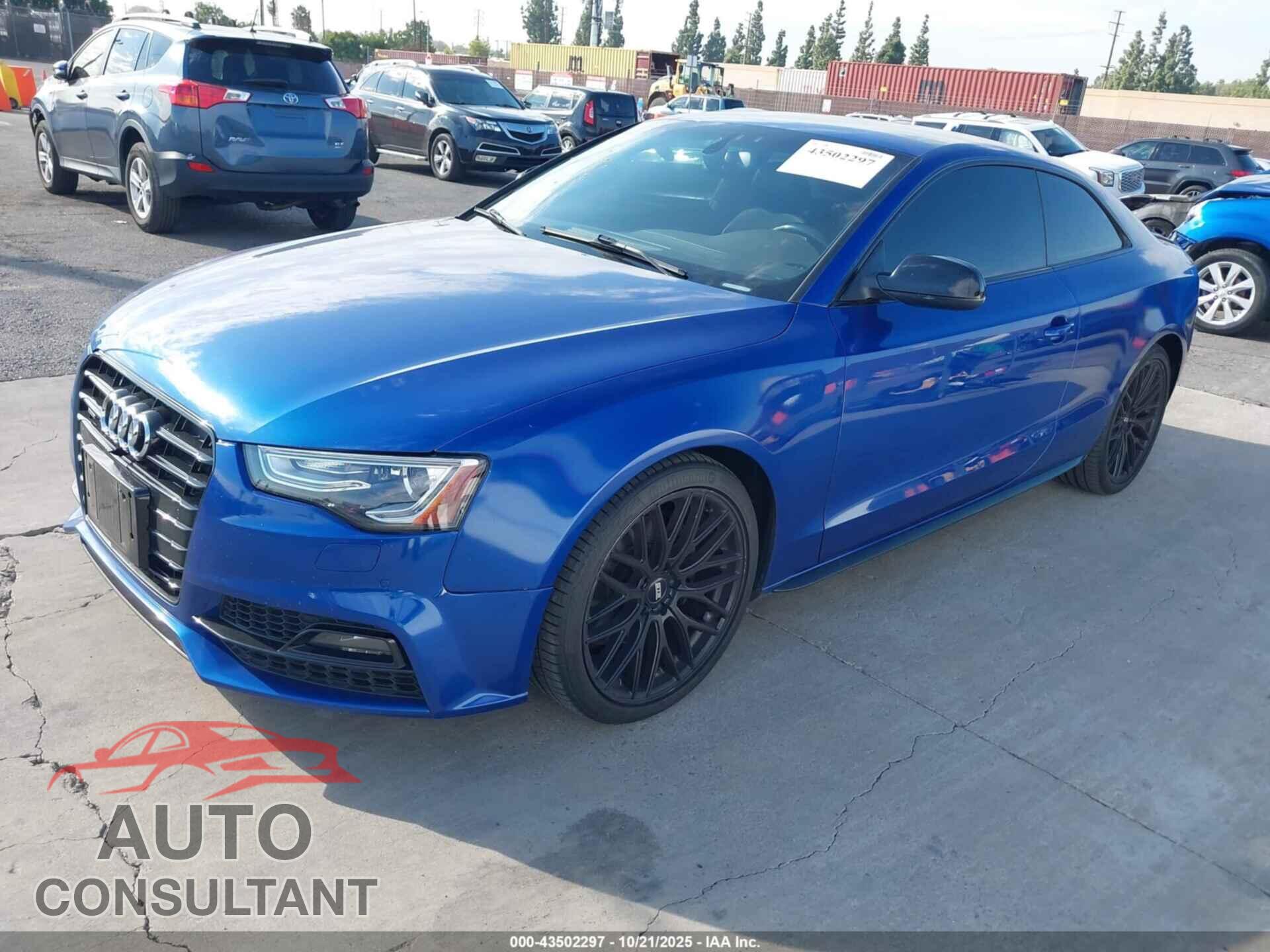 AUDI A5 2017 - WAUD2AFRXHA000954