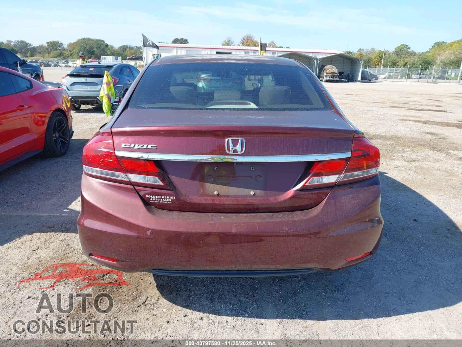 HONDA CIVIC 2015 - 19XFB2F57FE014352