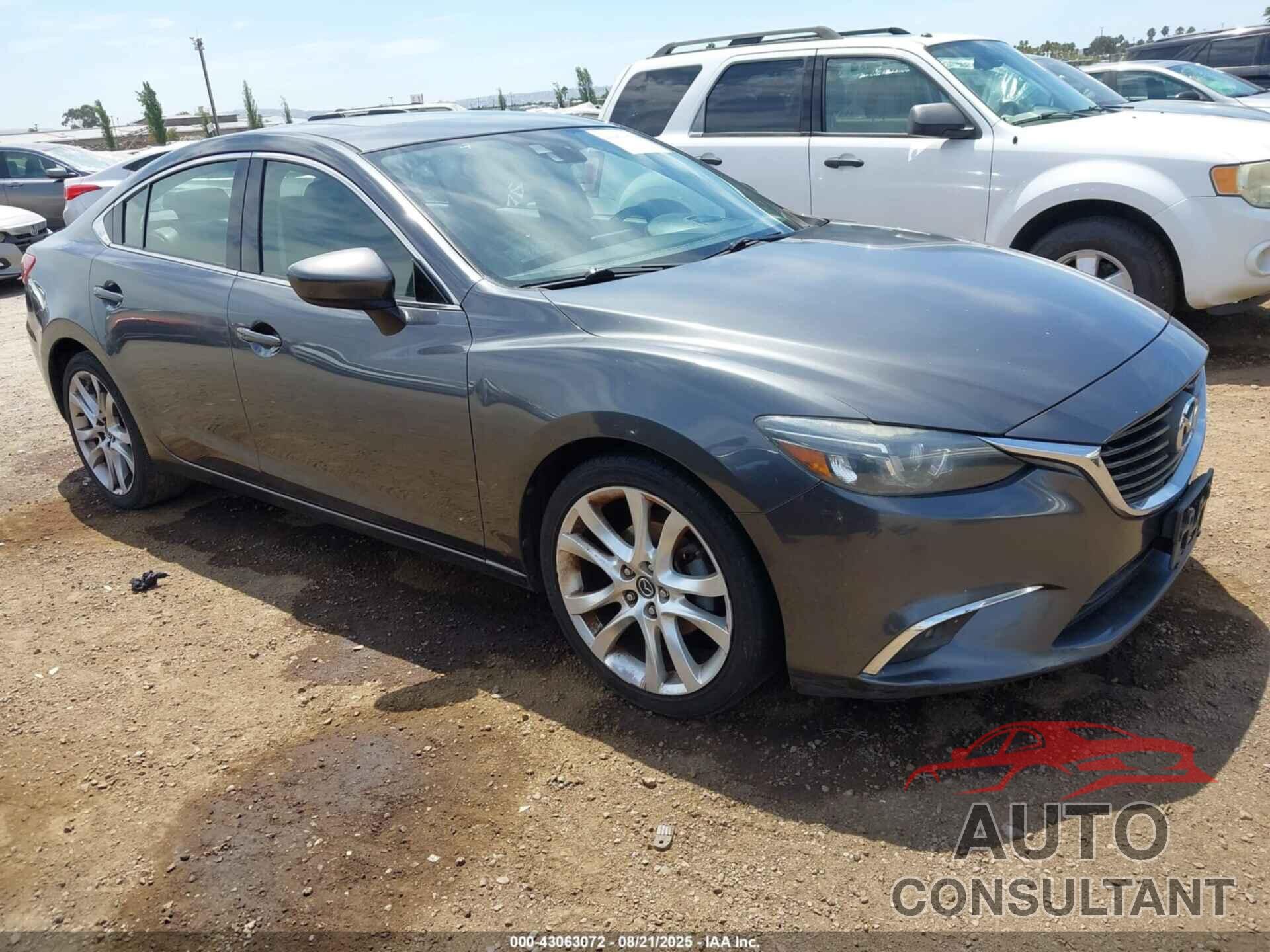 MAZDA MAZDA6 2016 - JM1GJ1W58G1466266