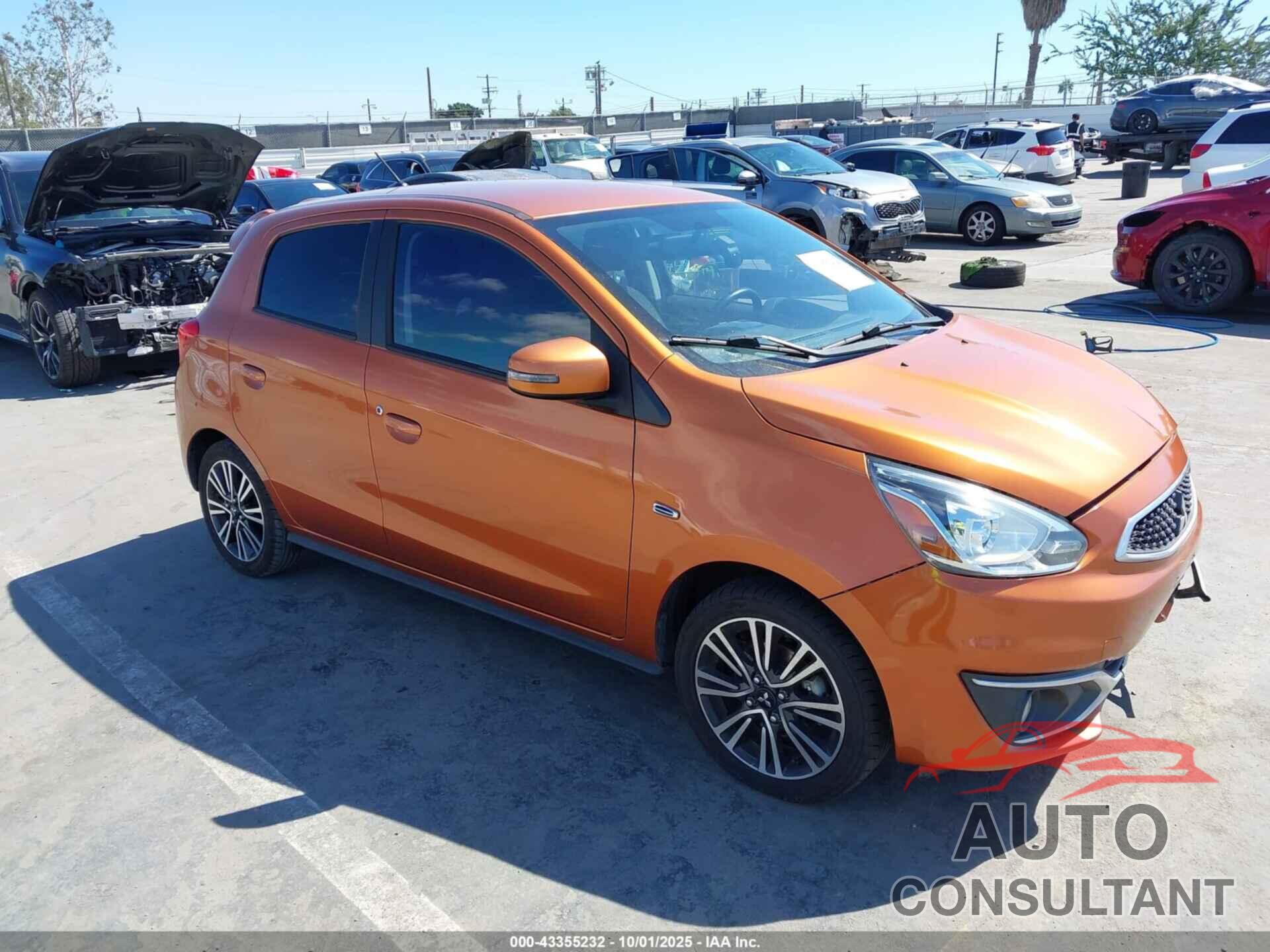 MITSUBISHI MIRAGE 2017 - ML32A5HJ2HH002428