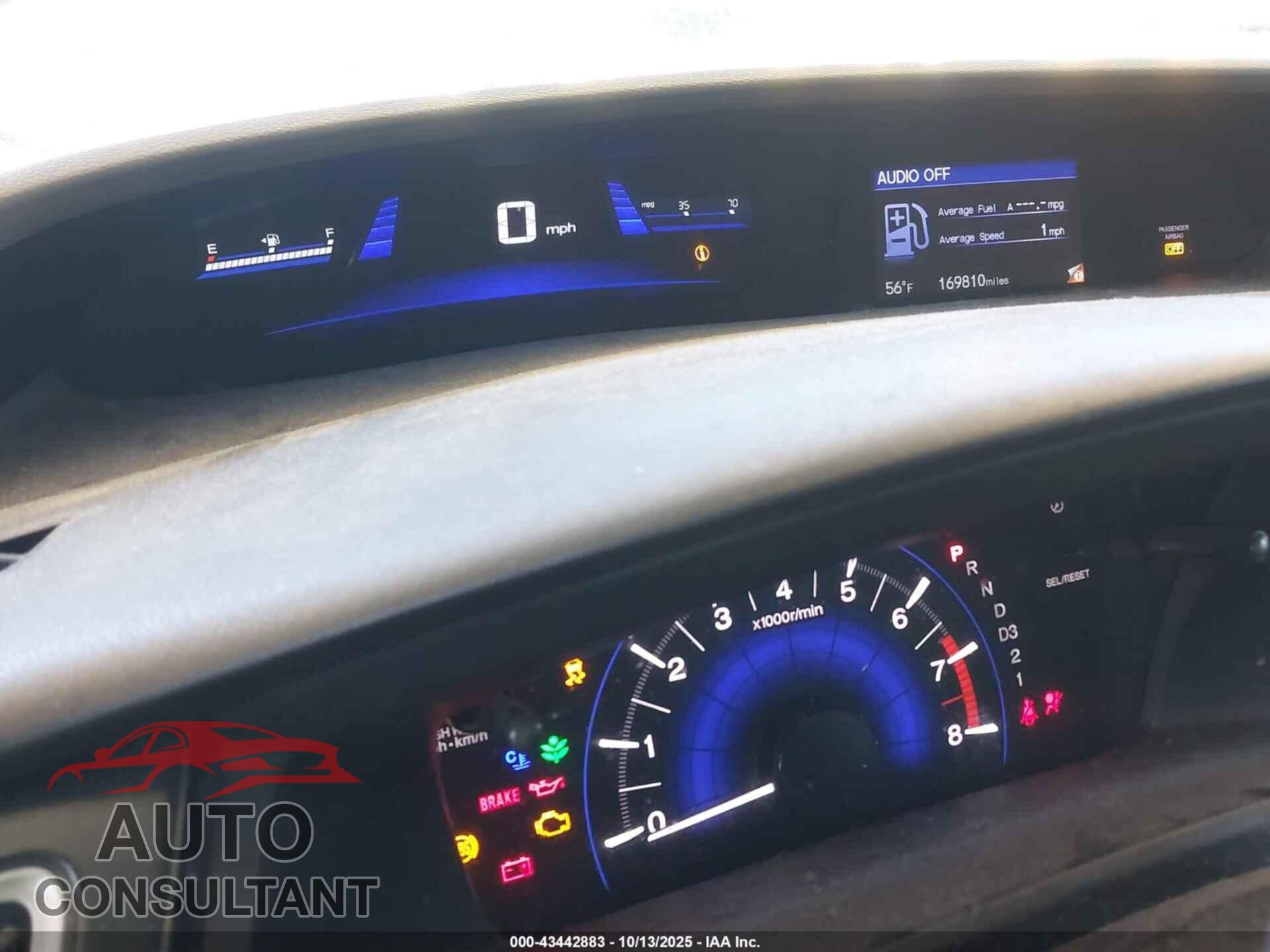 HONDA CIVIC 2013 - 19XFB2F5XDE202019