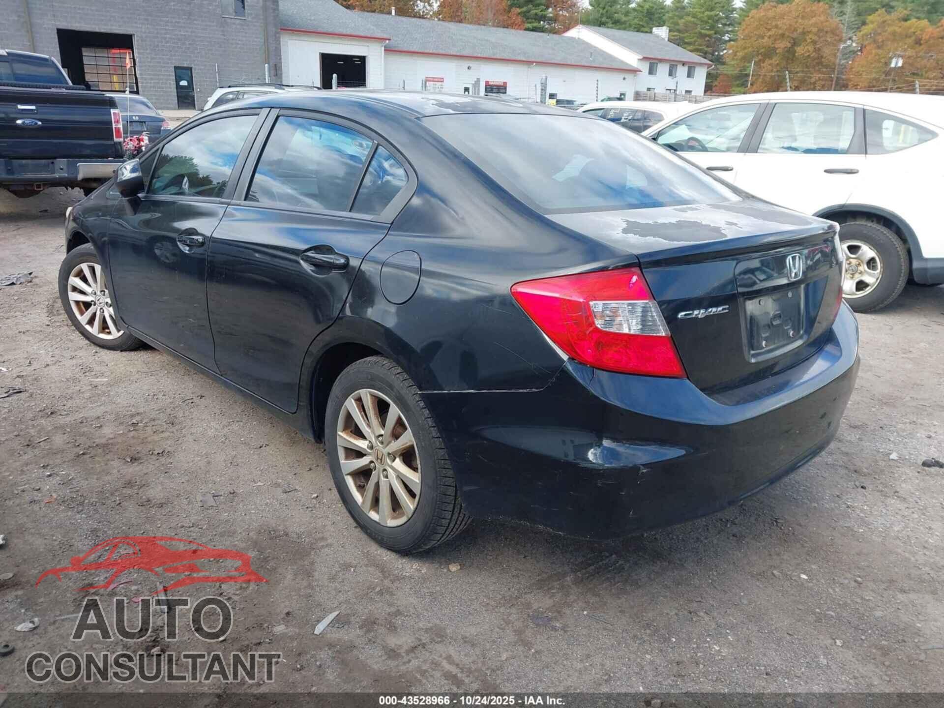 HONDA CIVIC 2012 - 2HGFB2F91CH512776