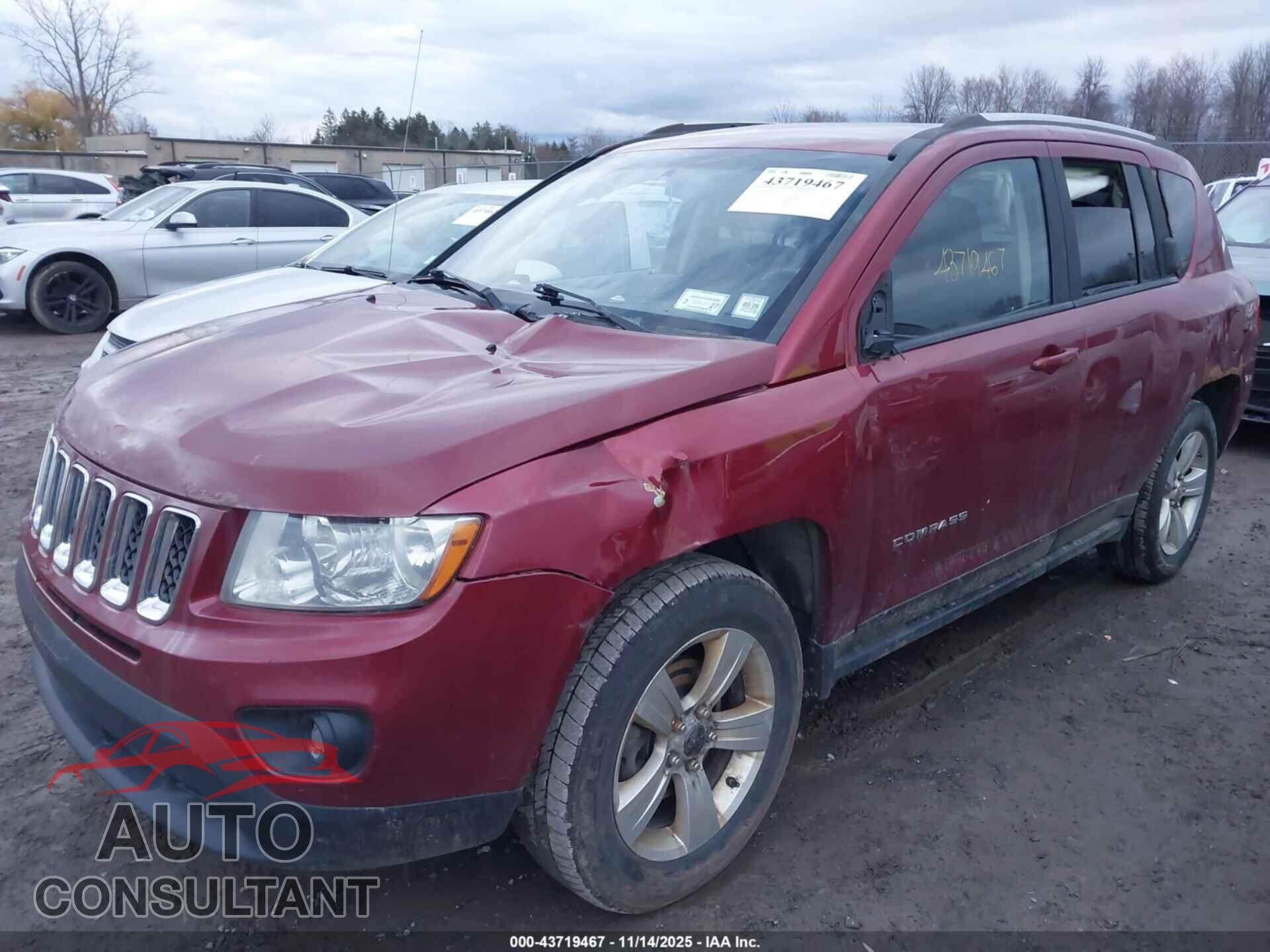 JEEP COMPASS 2012 - 1C4NJDEBXCD650326