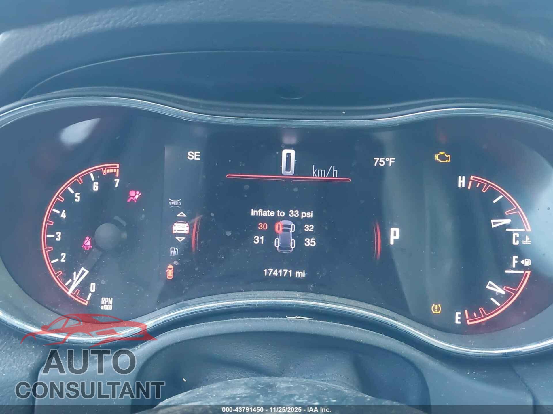 DODGE DURANGO 2017 - 1C4RDHDG6HC717627
