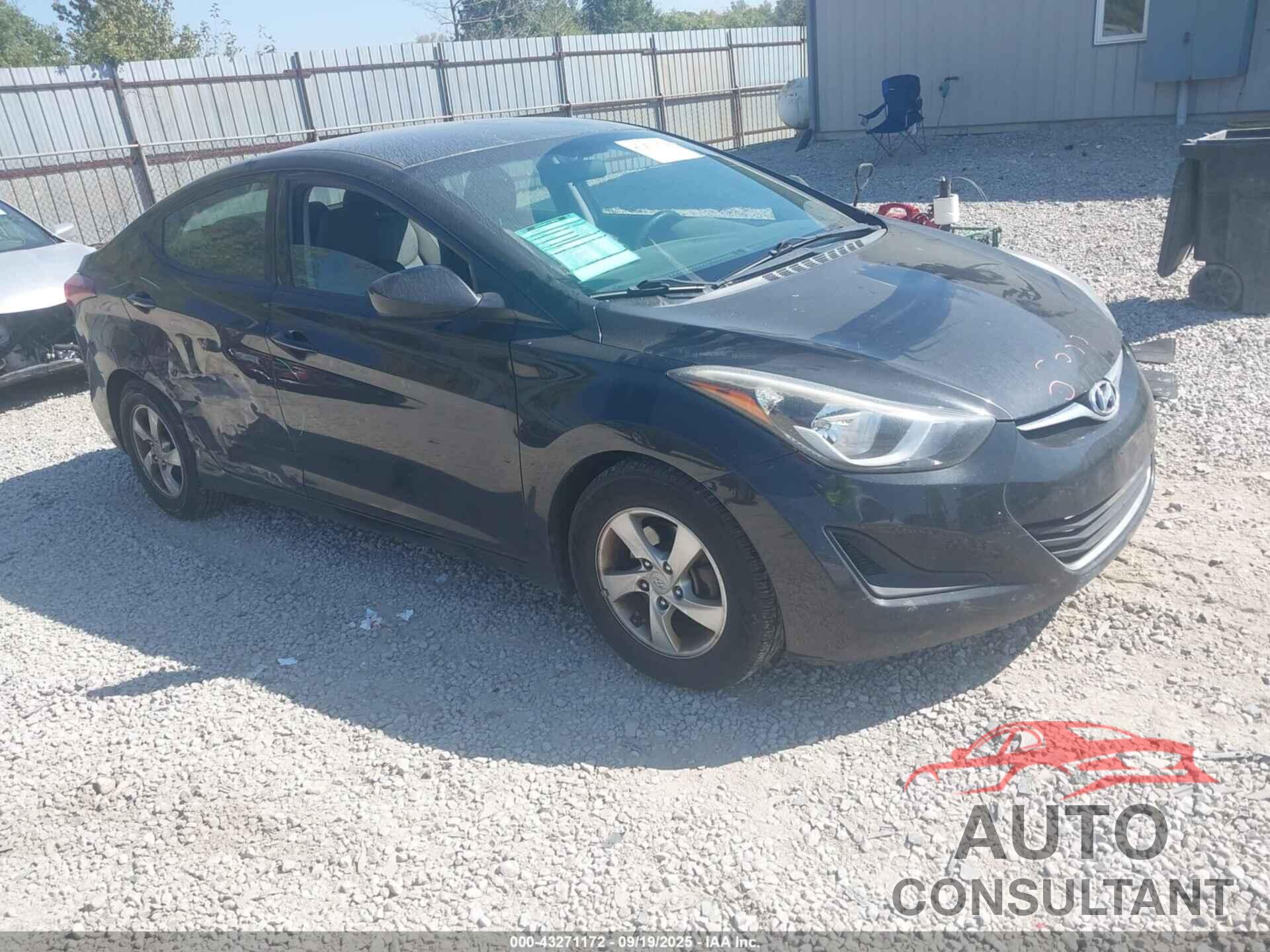 HYUNDAI ELANTRA 2015 - 5NPDH4AE7FH574697