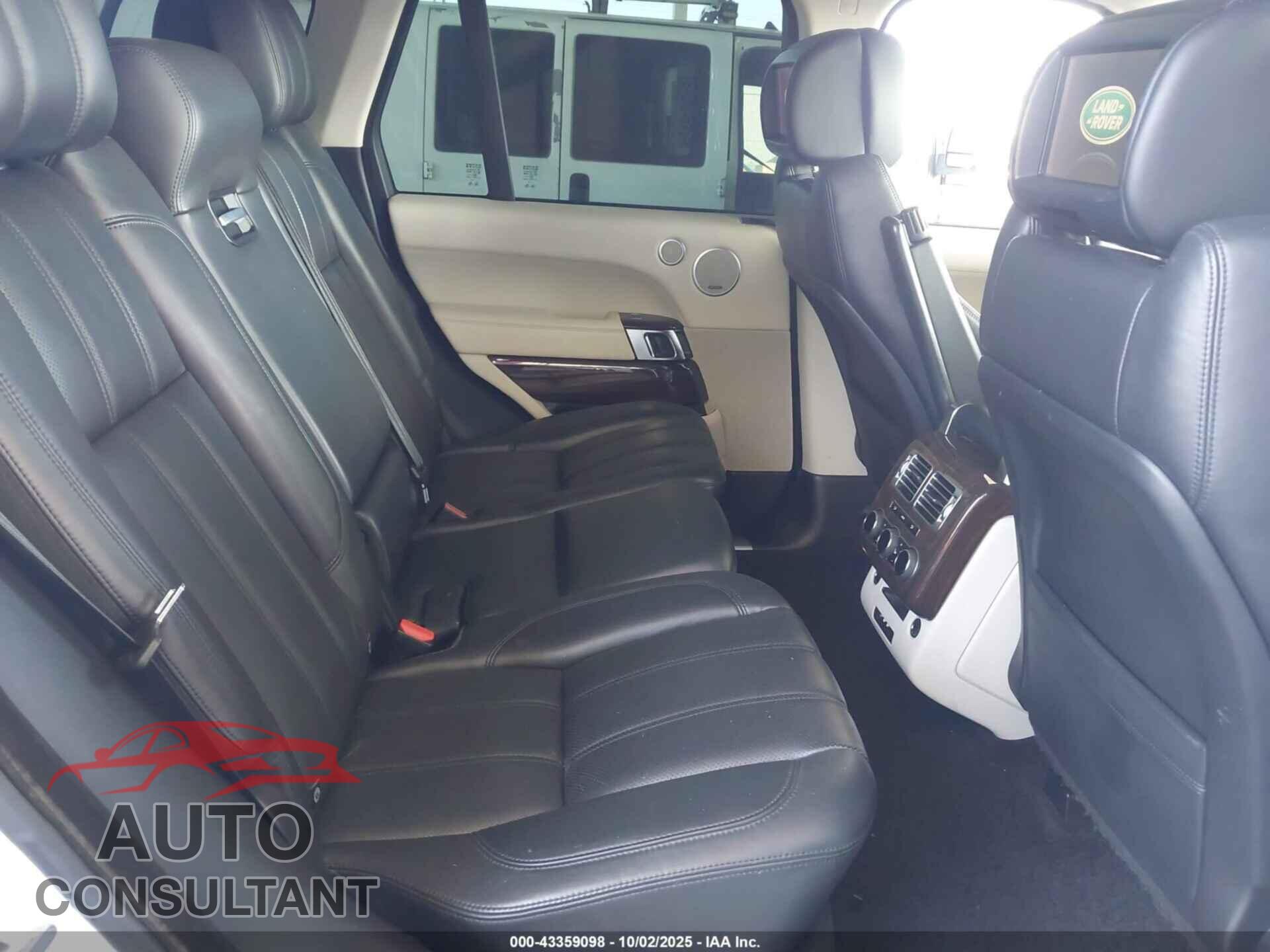 LAND ROVER RANGE ROVER 2014 - SALGS2VF8EA125372