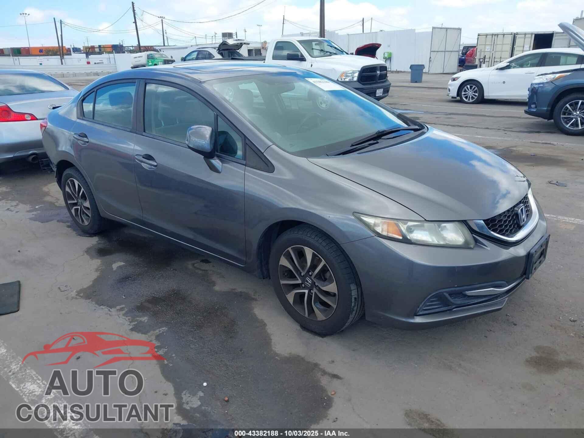HONDA CIVIC 2013 - 19XFB2F85DE268245