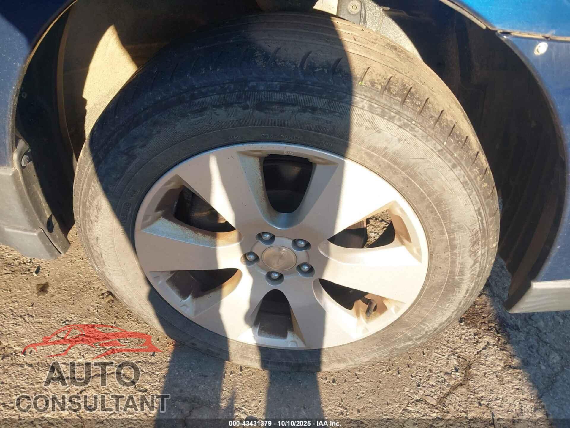 SUBARU OUTBACK 2010 - 4S4BRBCC7A3318371