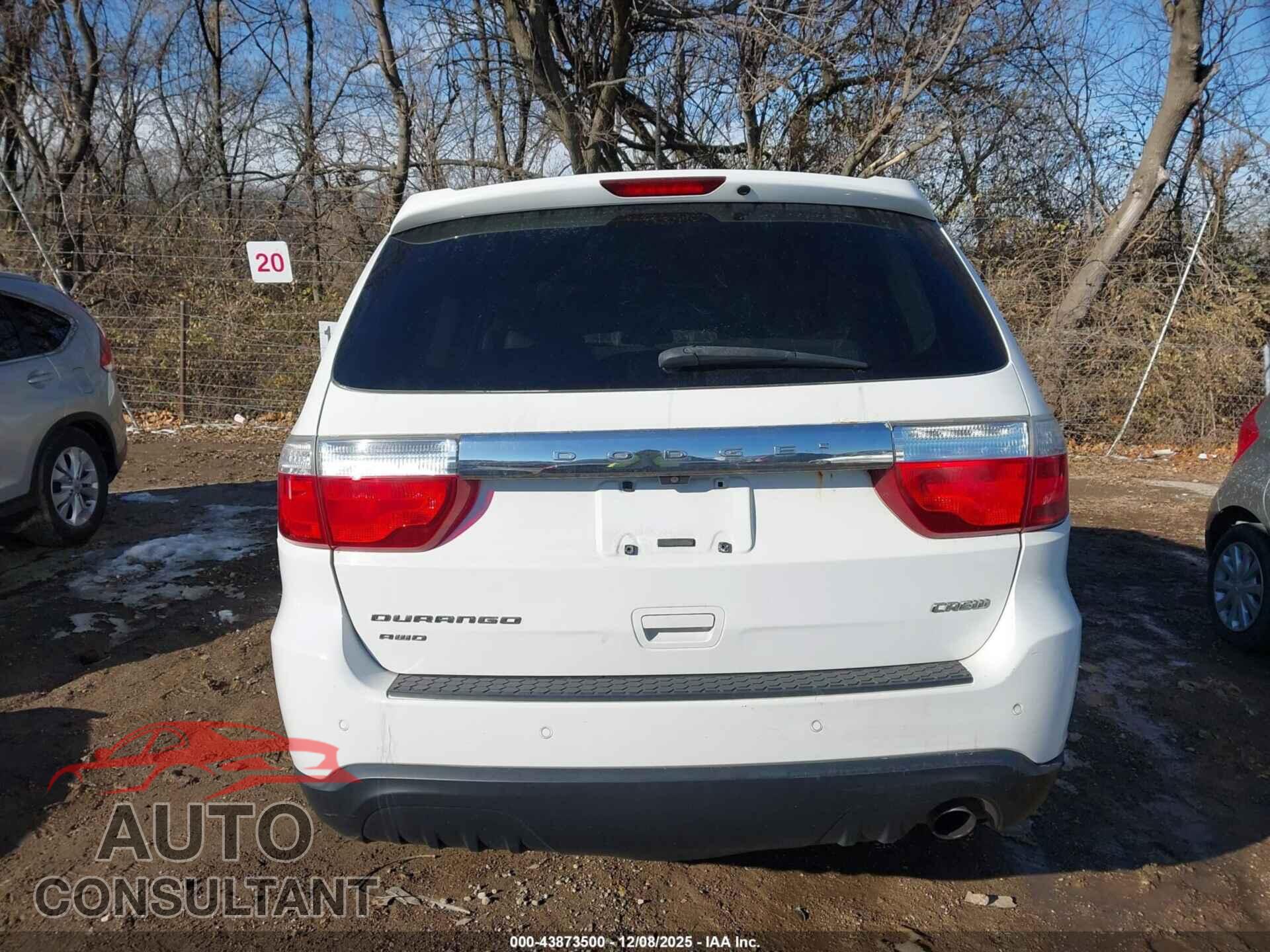 DODGE DURANGO 2013 - 1C4RDJDG4DC665092