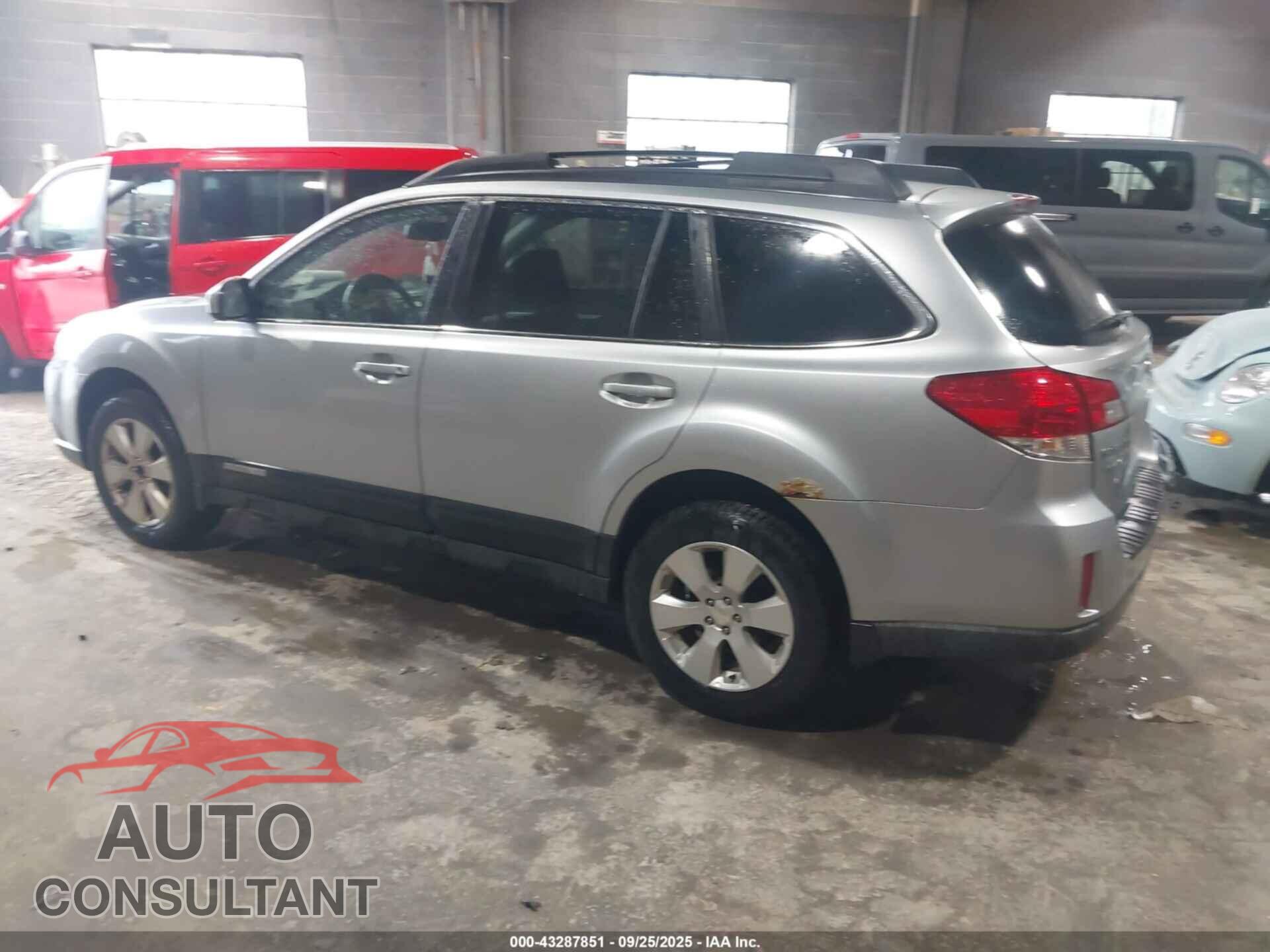 SUBARU OUTBACK 2012 - 4S4BRBCC2C1220671